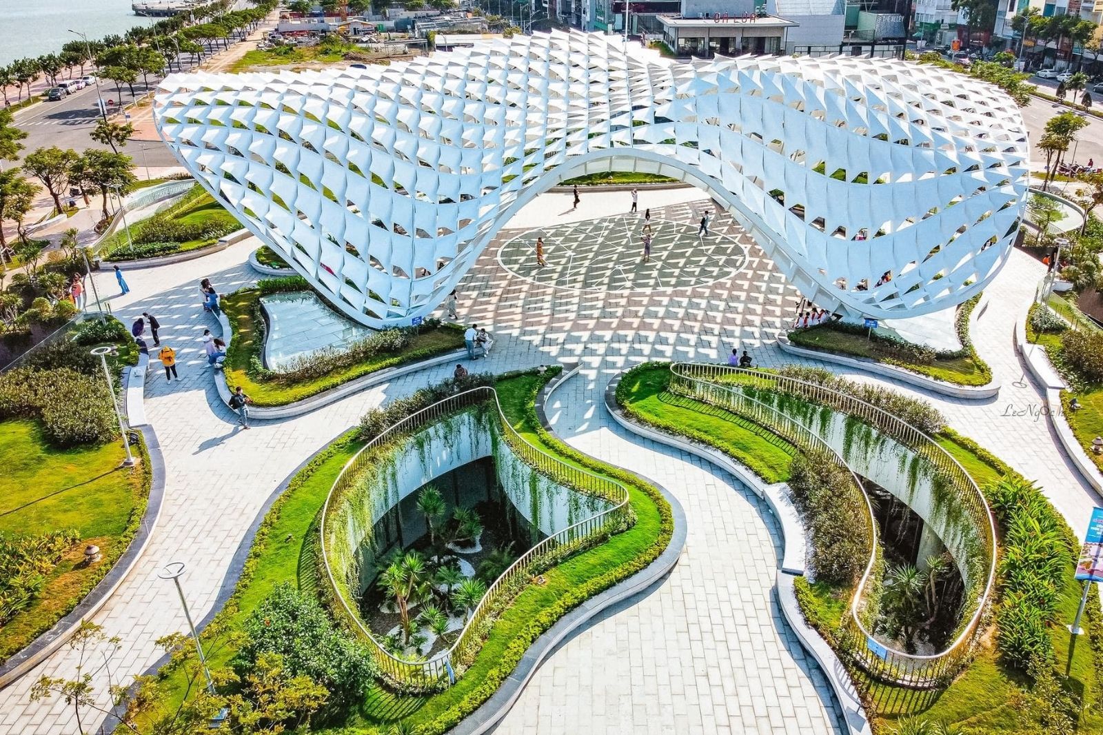 Công viên APEC nằm ngay trung tâm thành phố Đà Nẵng  