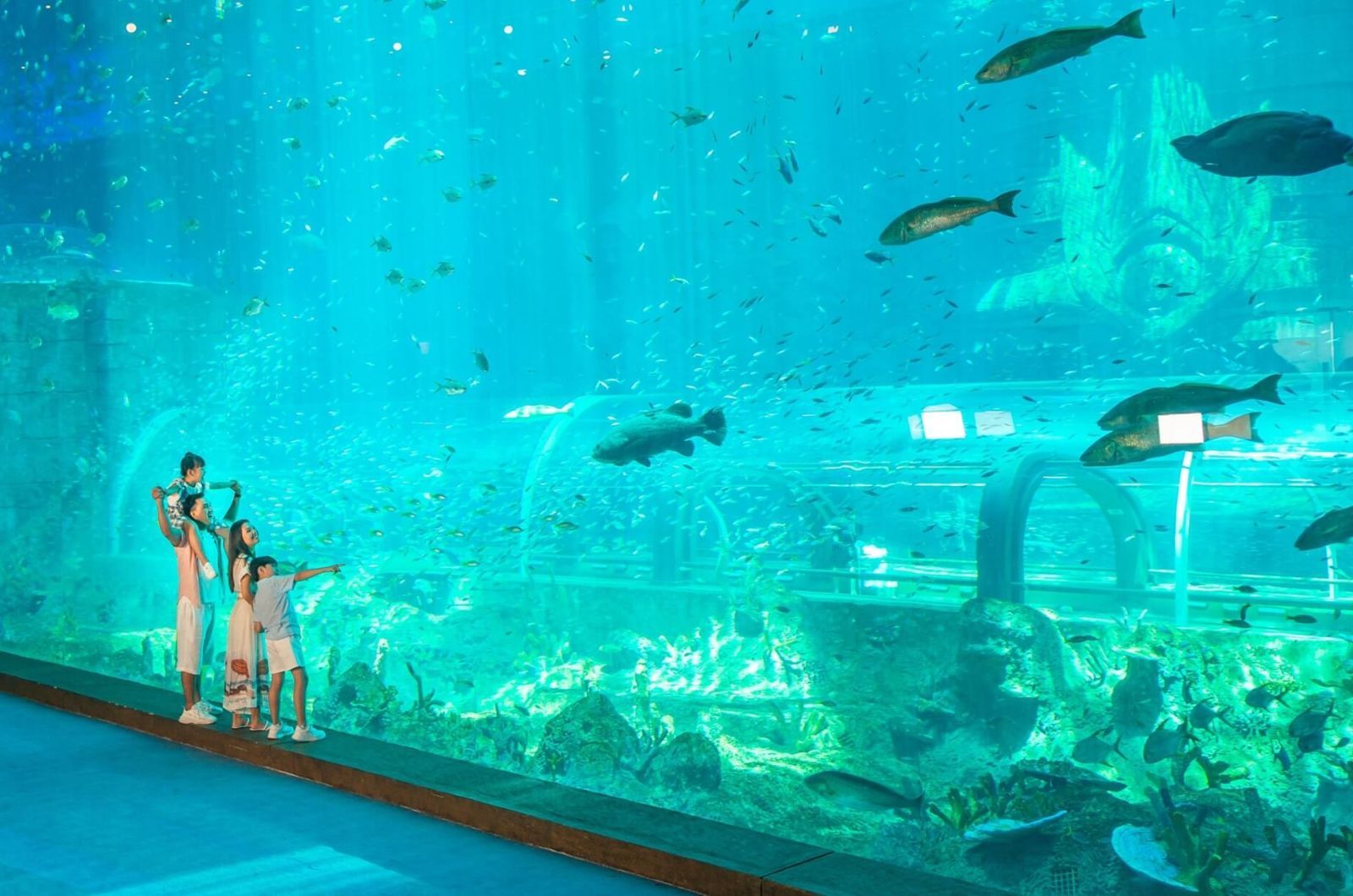 Cung điện Hải Vương hay còn được biết đến là Thủy cung Kim Quy 