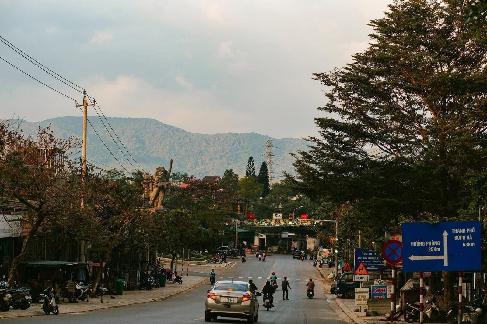 Cung đường di chuyển 