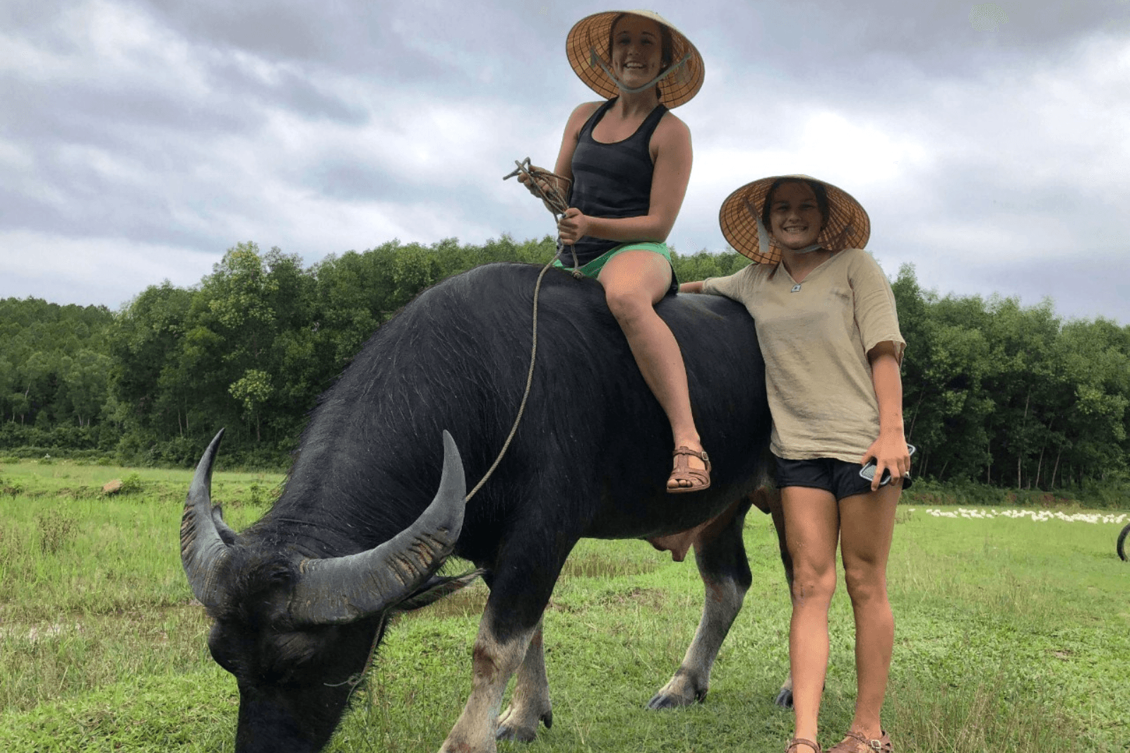 Cưỡi trâu là hoạt động trải nghiệm mà du khách quốc tế rất thích