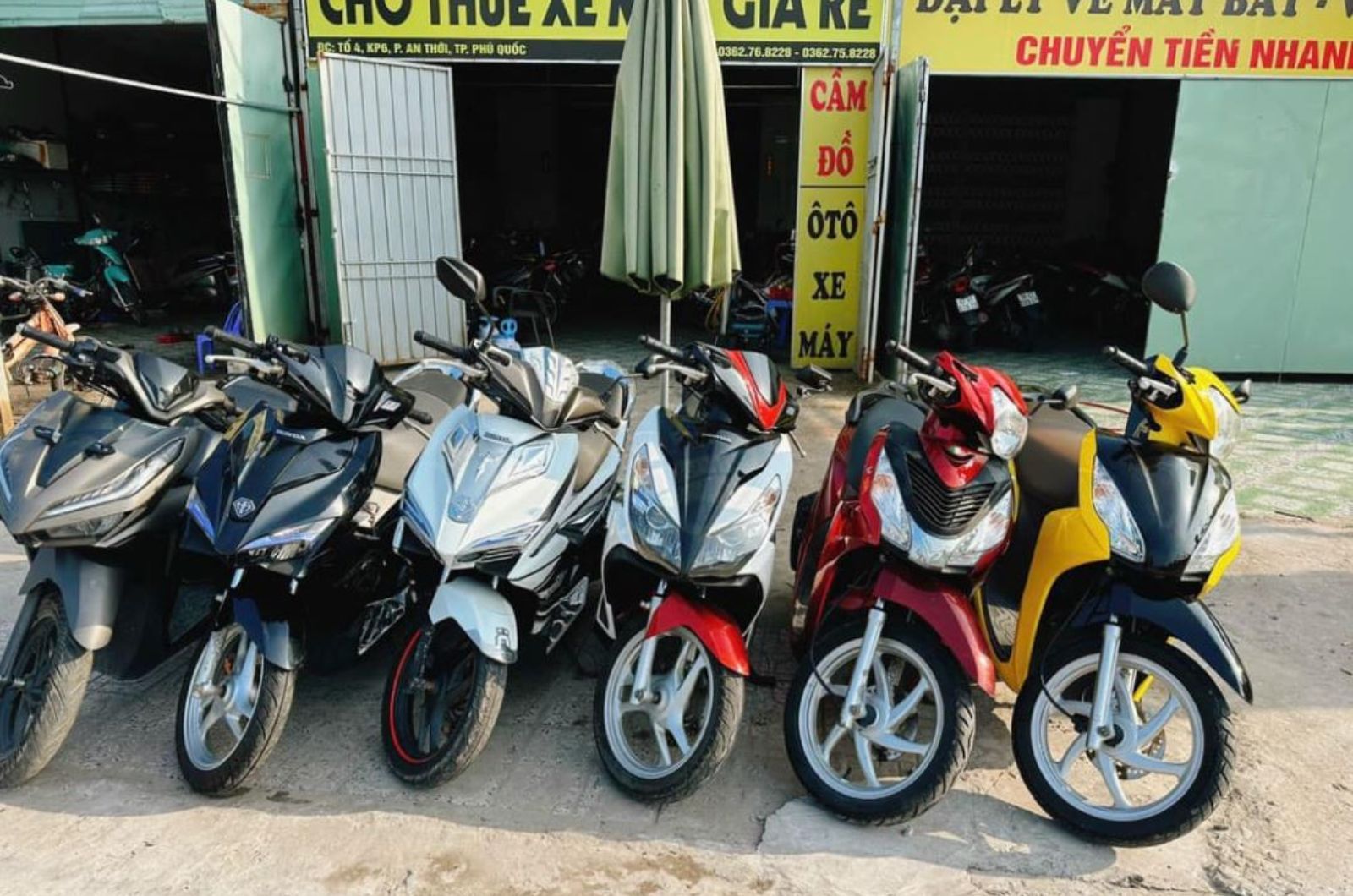 Đa dạng dòng xe cho thuê