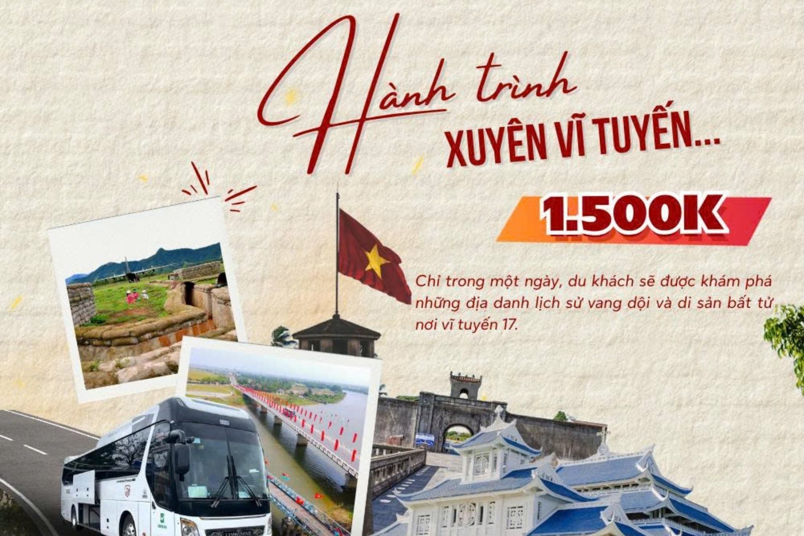 Đa dạng lịch trình tour 1 ngày và dài ngày