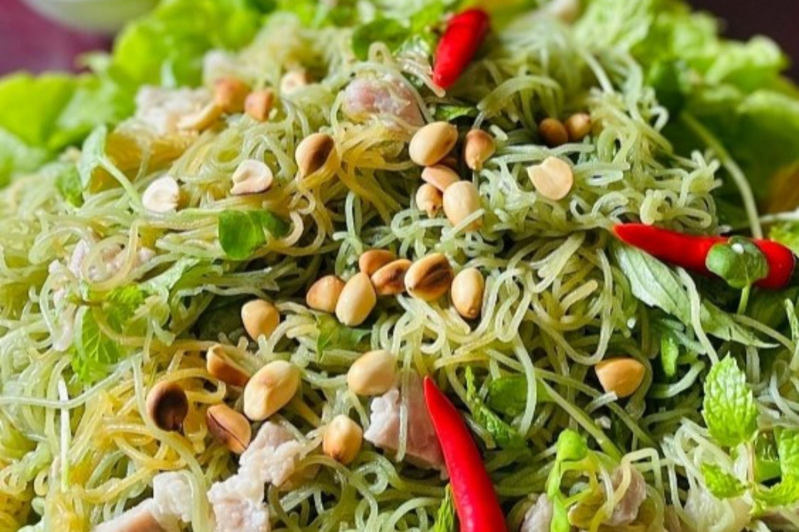 Đặc sản bún sông Cu Đê 