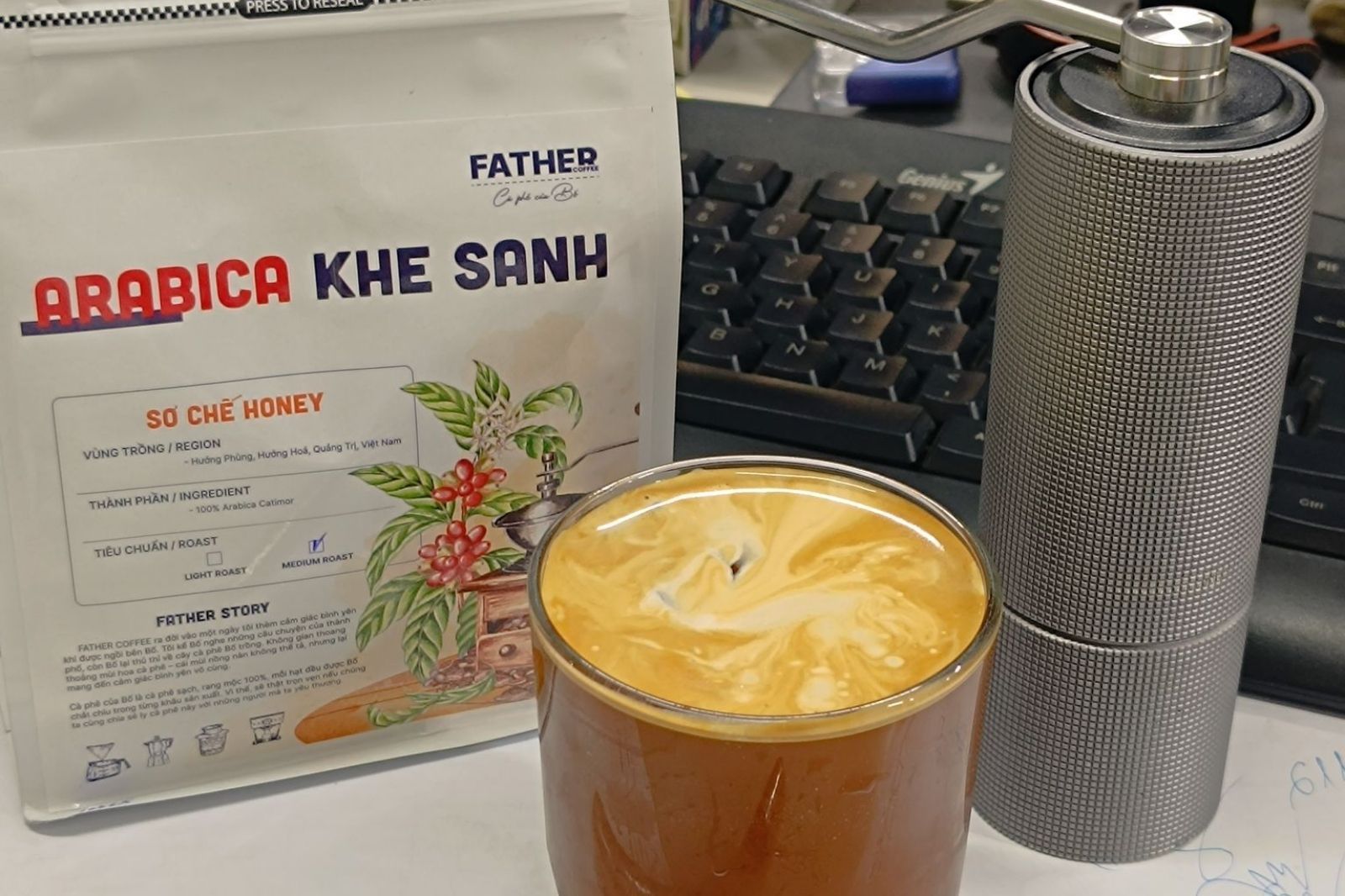 Đặc sản cà phê Khe Sanh 