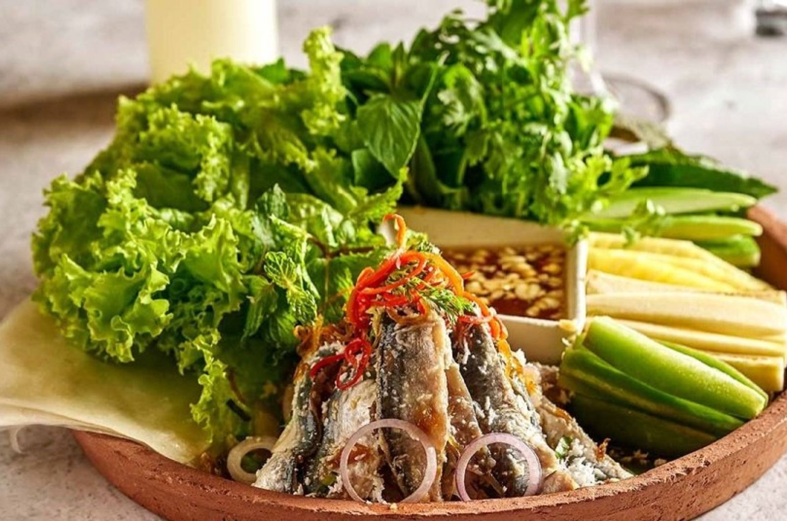 Đặc sản gỏi cá trích Phú Quốc 