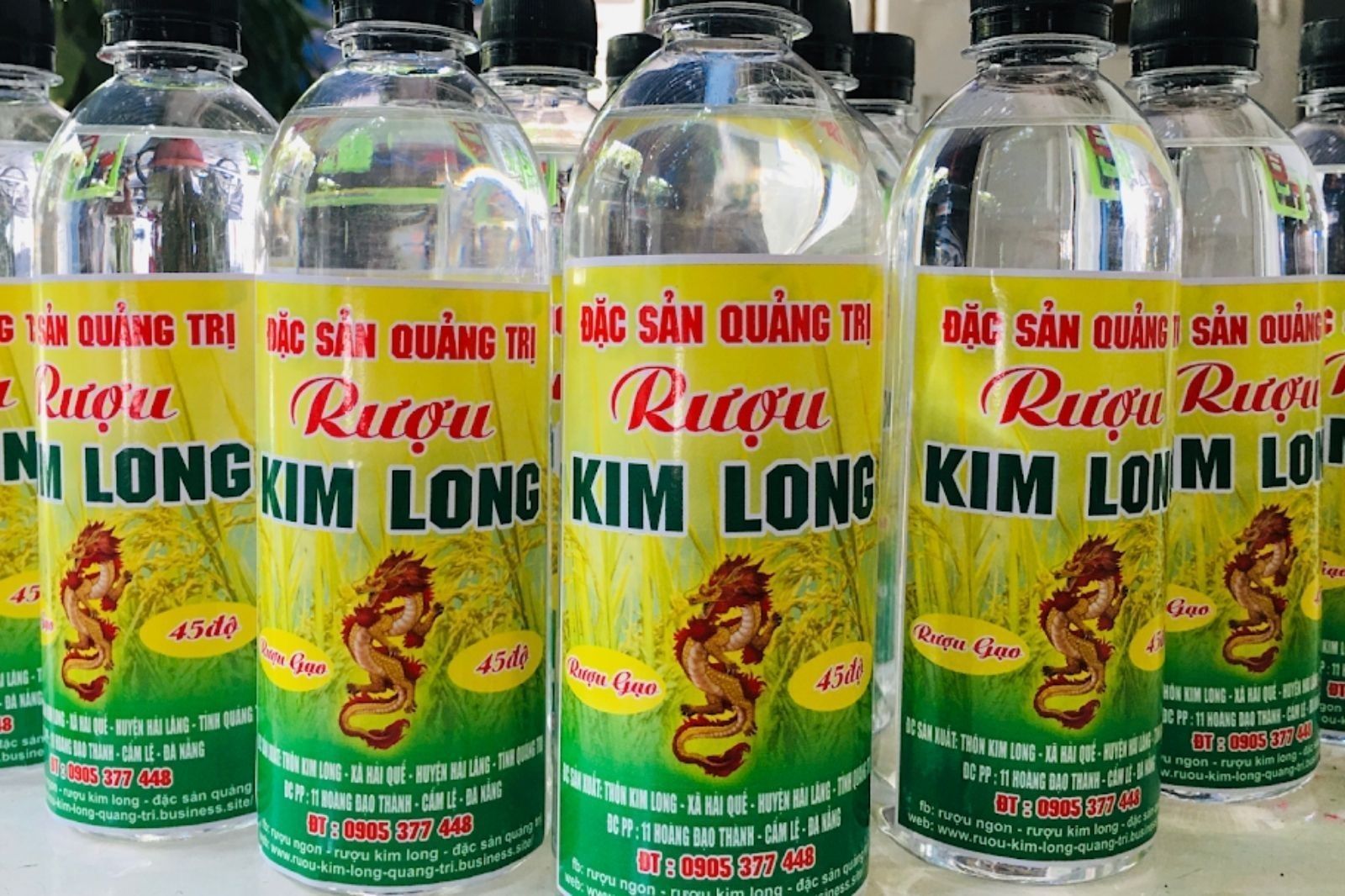 Đặc sản Rượu Kim Long
