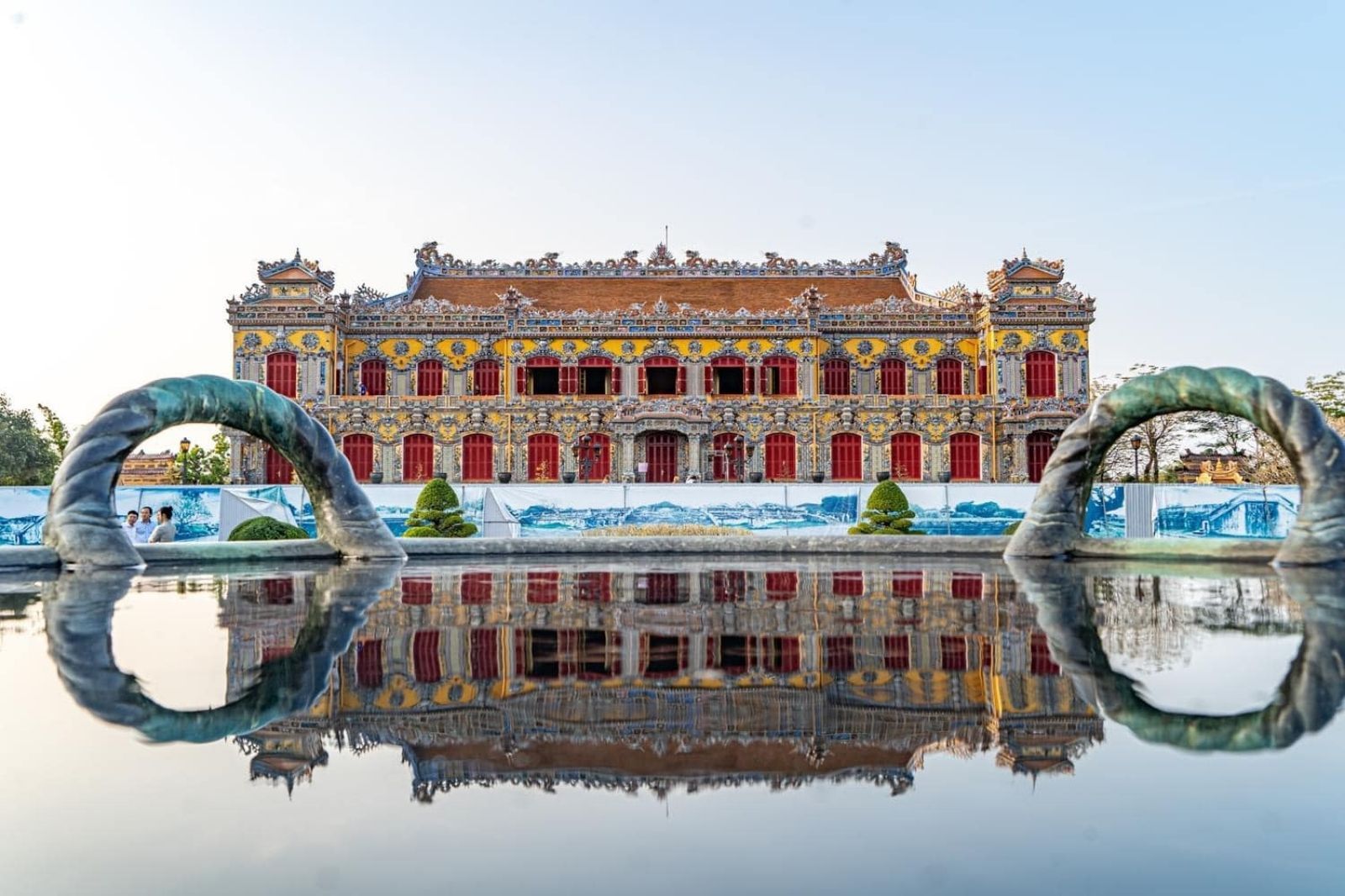 Đại Nội Huế bao gồm nhiều khu vực quan trọng của Triều Nguyễn 