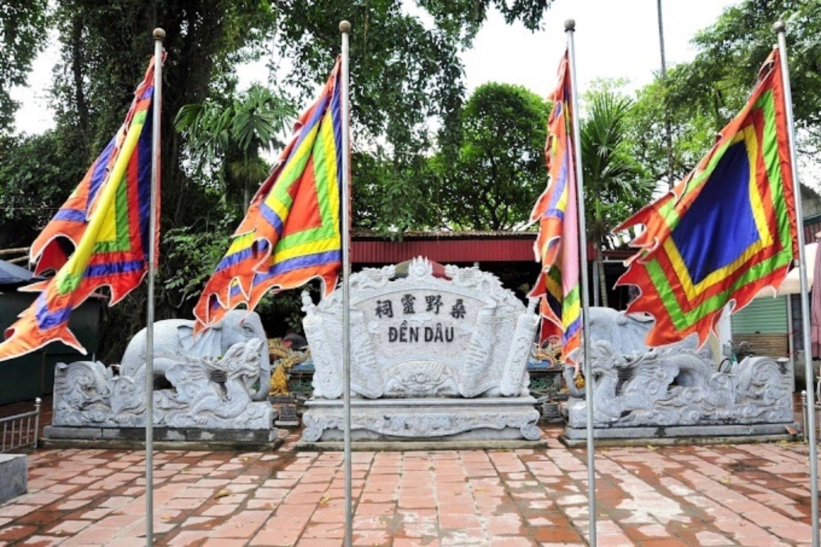 Đền Dâu ở Tam Điệp 