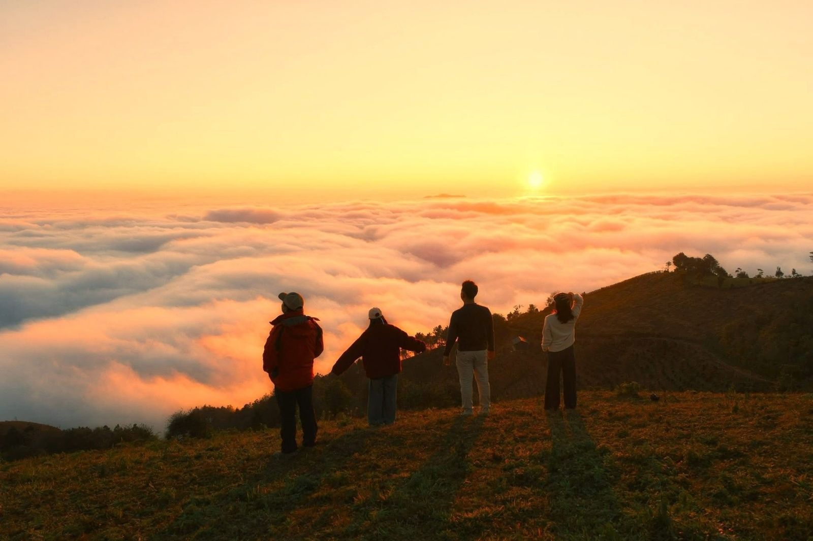 Lần đầu đi phượt nên đi cùng bạn bè 