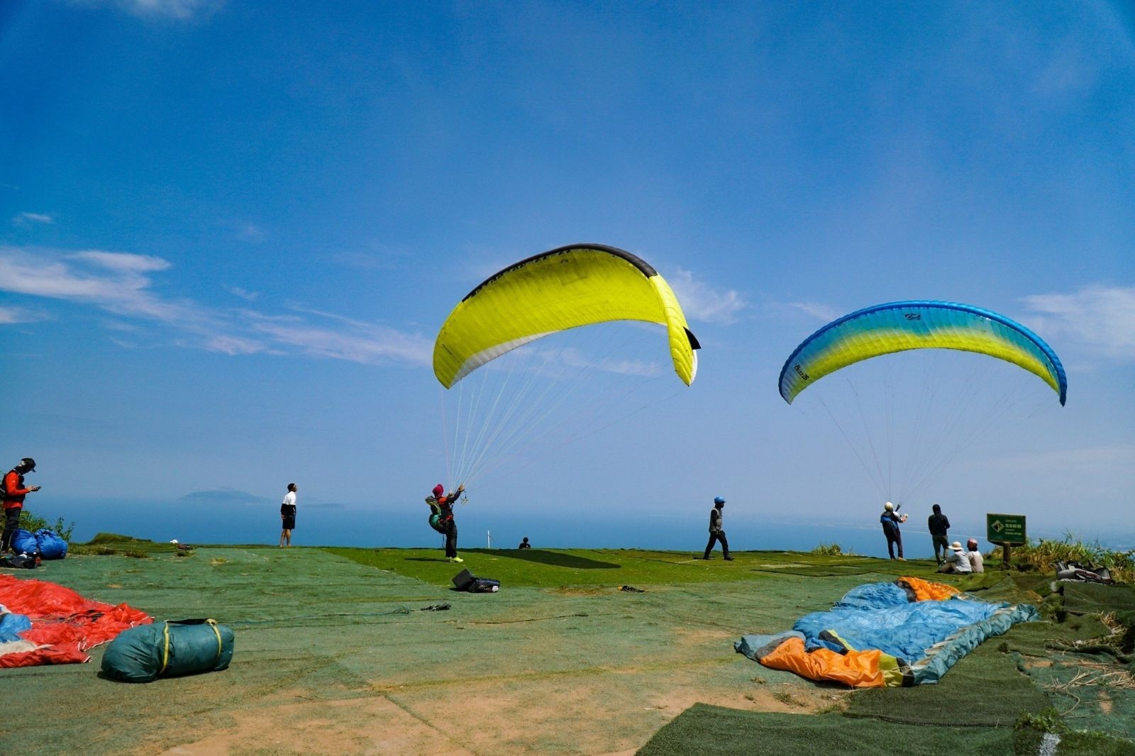 Điểm xuất phát của dù lượn bán đảo Sơn Trà