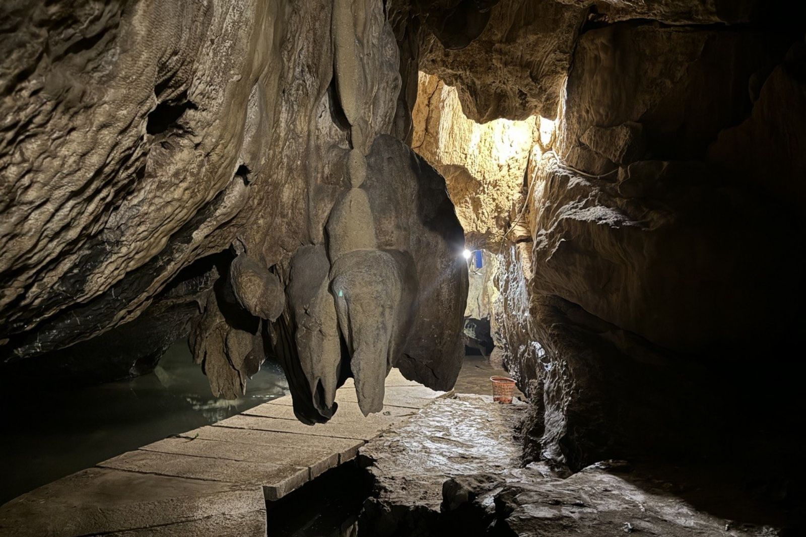 Động Tiên Cá là một hang động xuyên thủy