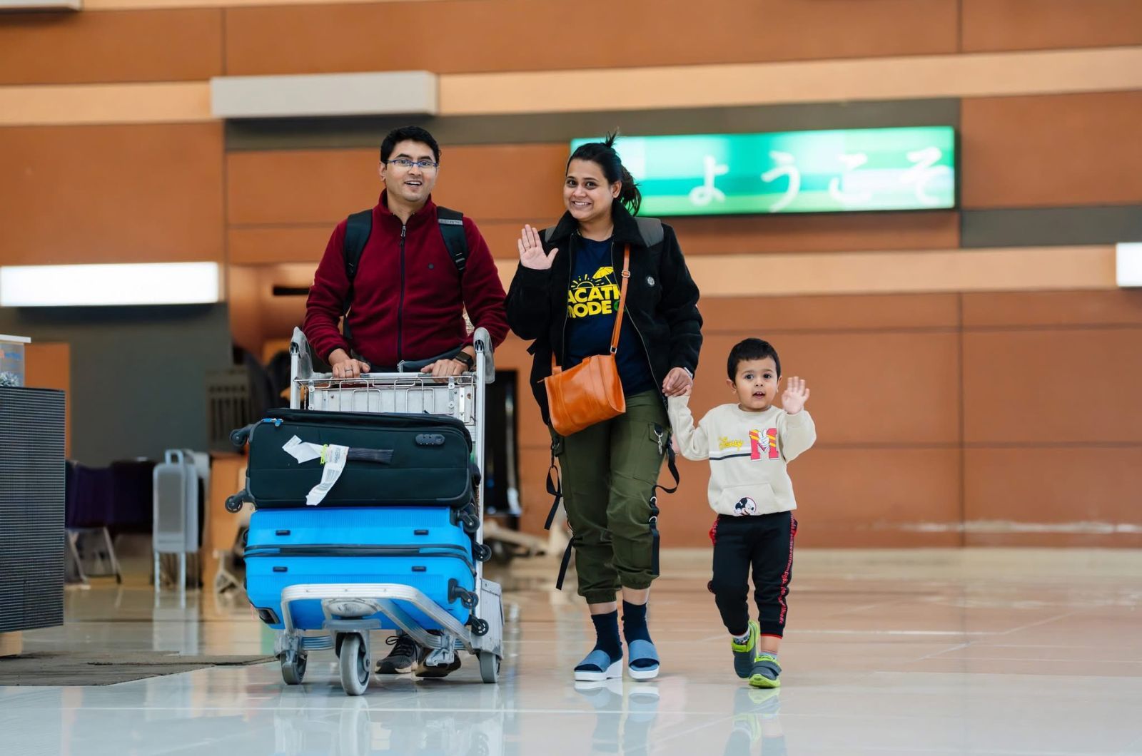 Du khách nên đến sớm để check-in 