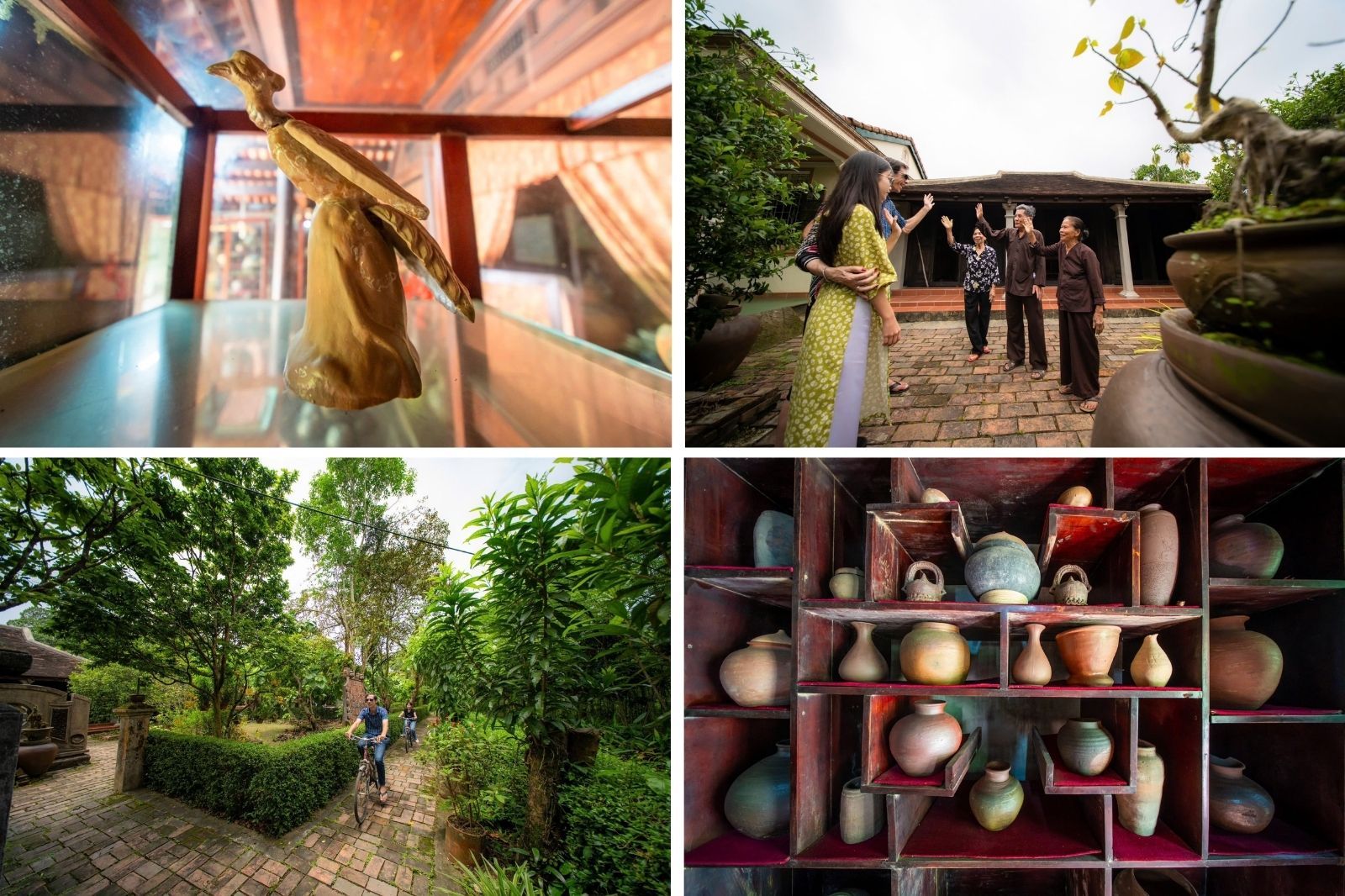 Du khách sẽ cảm nhận được sự bình yên khi đến đây