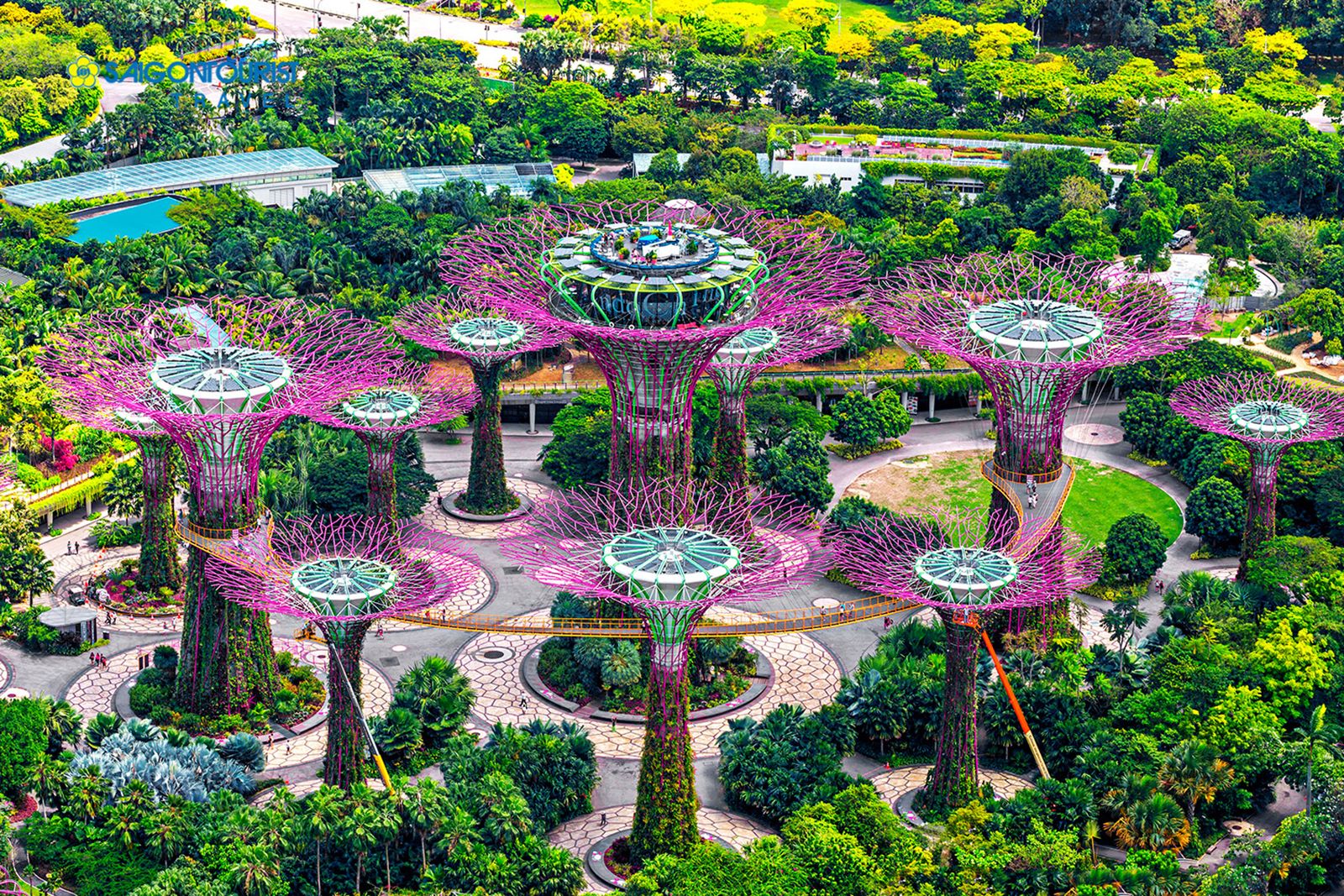 Vườn năng lượng Garden By the Bay ở Singapore
