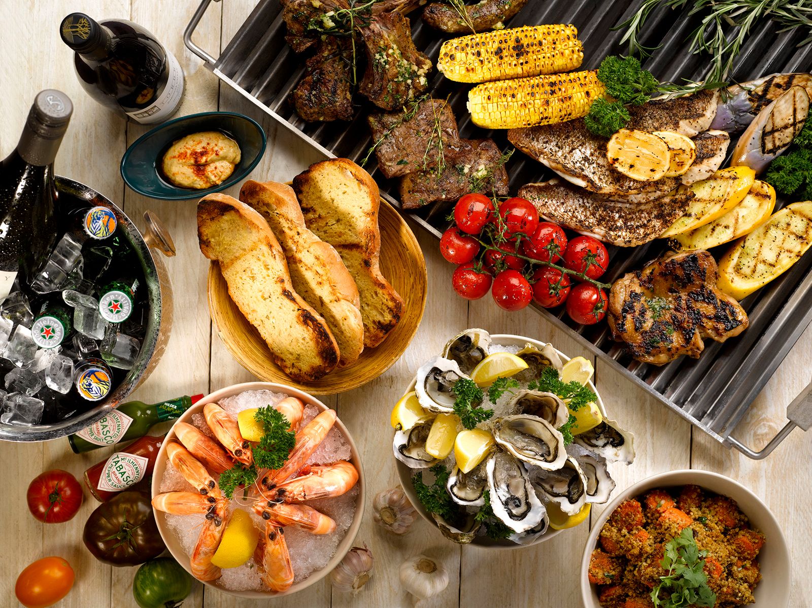Buffet đặc sắc ở Singapore