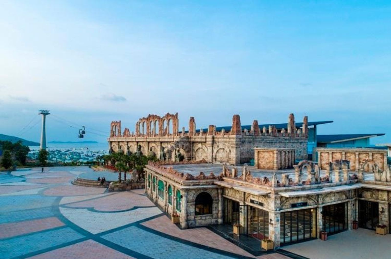 Ga An Thới với kiến trúc La Mã ấn tượng