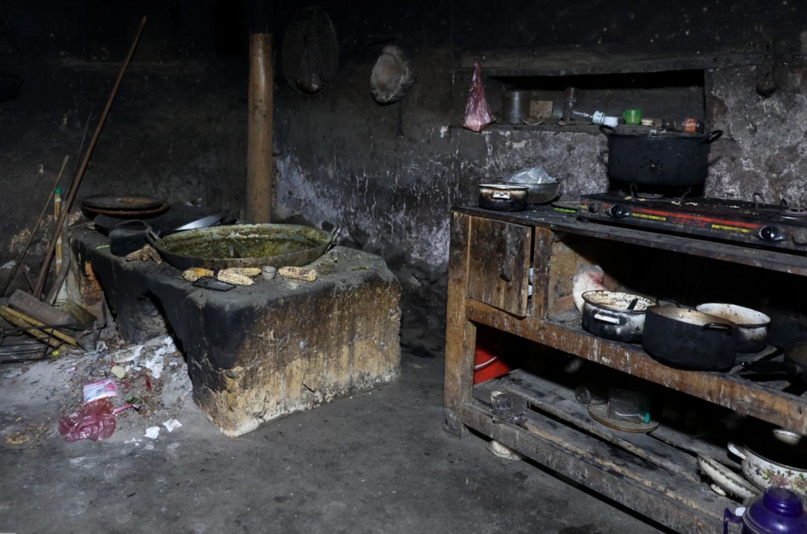 Espace cuisine typique des minorités montagnardes