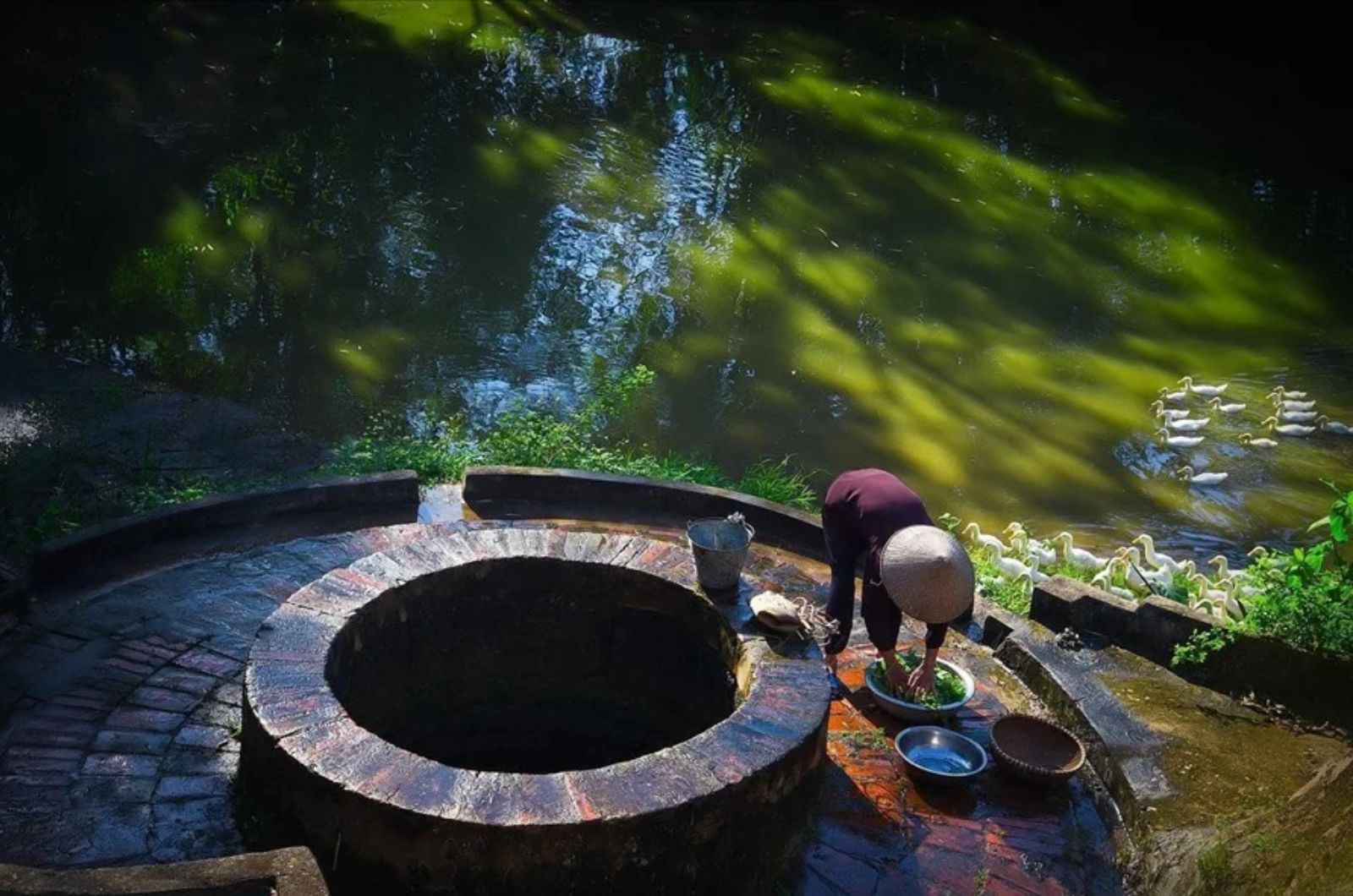 Giếng cổ Đường Lâm 