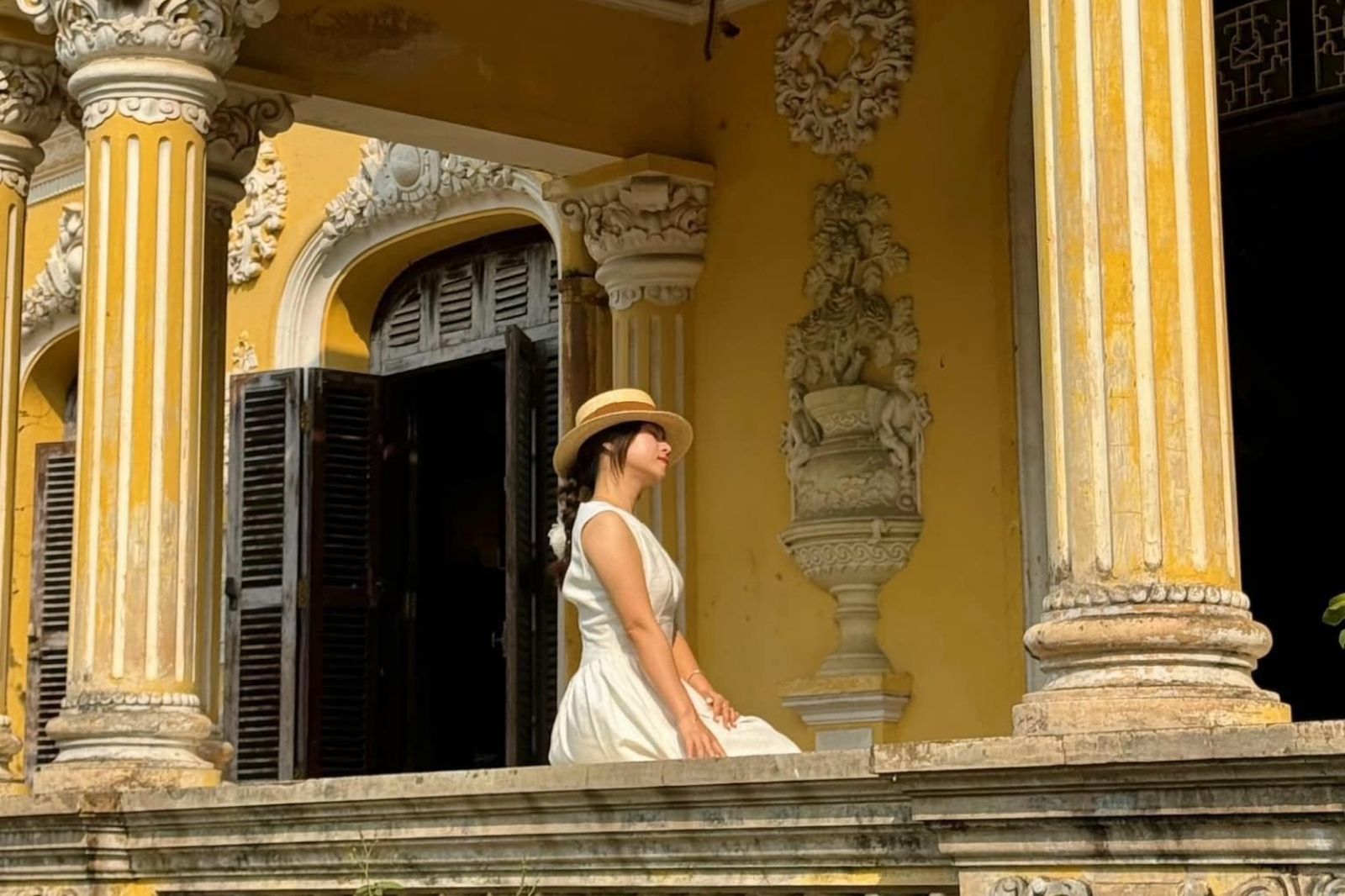 Góc chụp ở ban công 