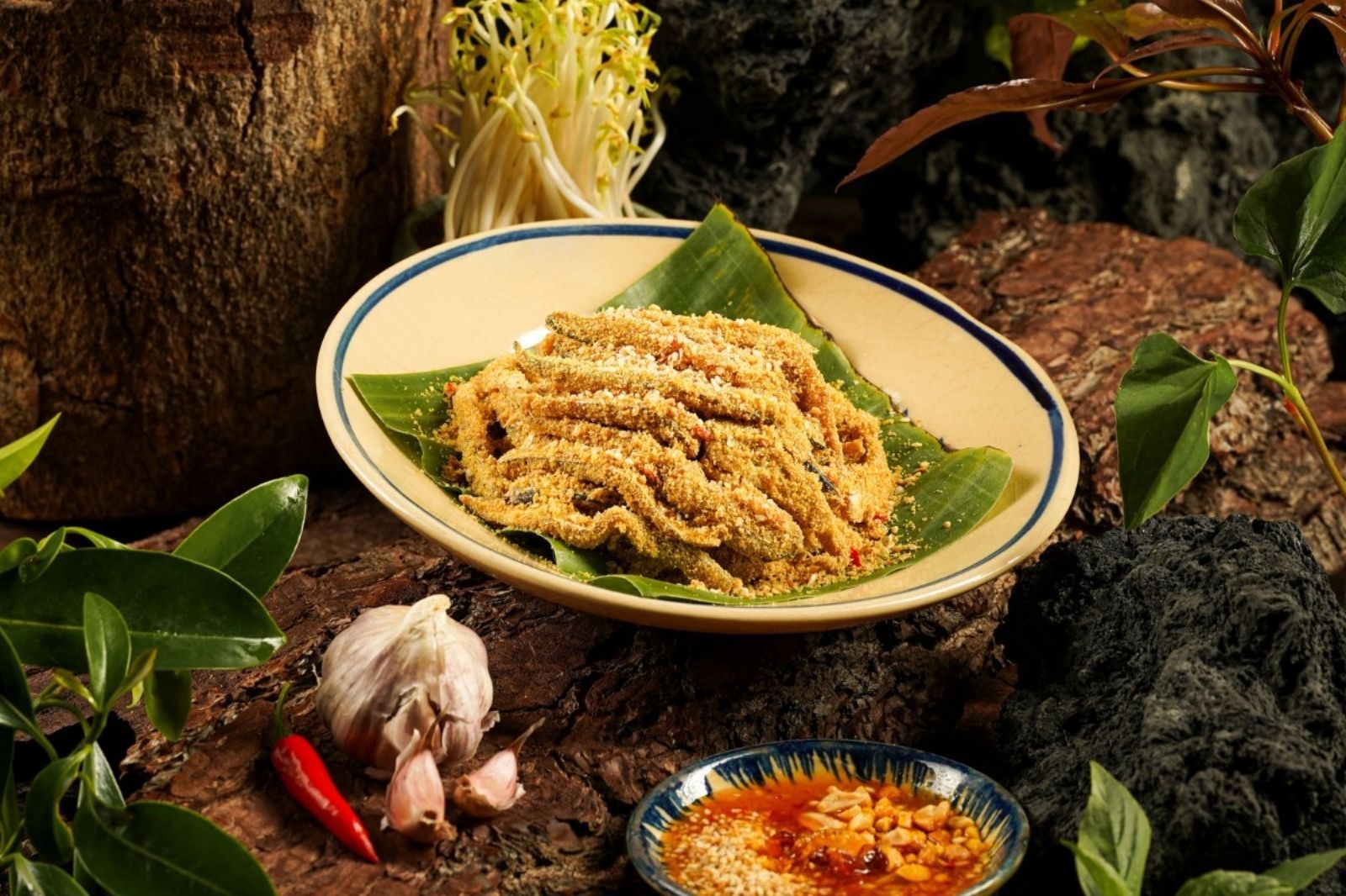 Gỏi cá Nam Ô có 2 loại khô và nước 