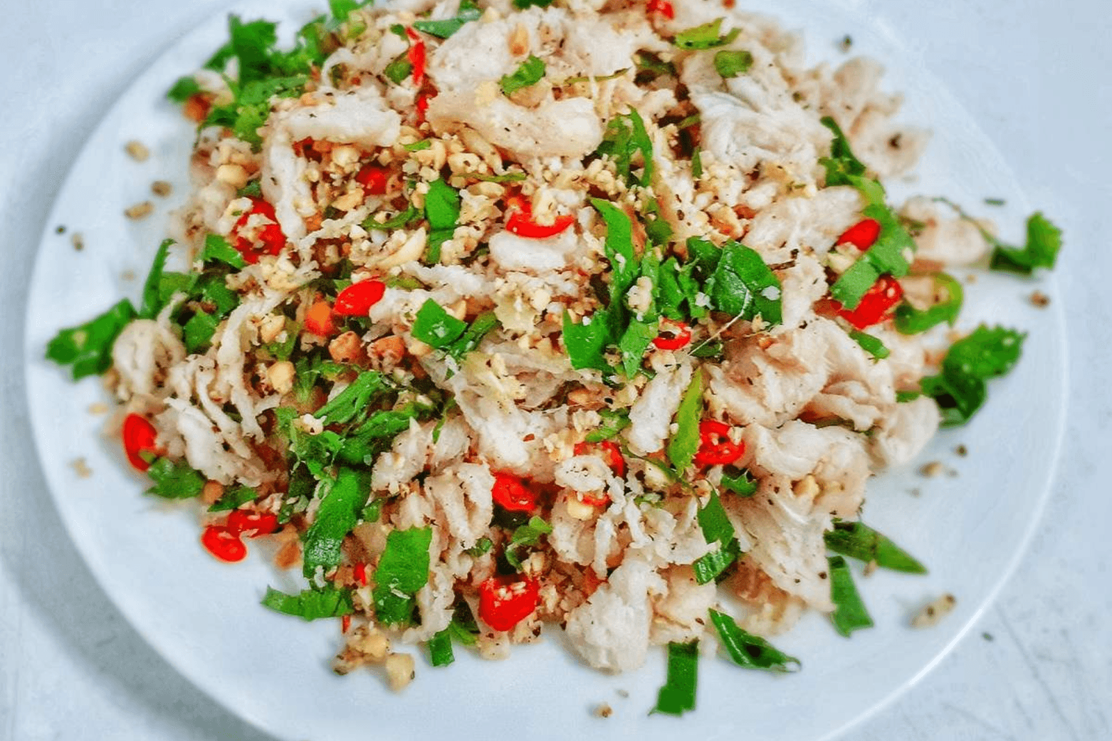 Gỏi cá nghéo 