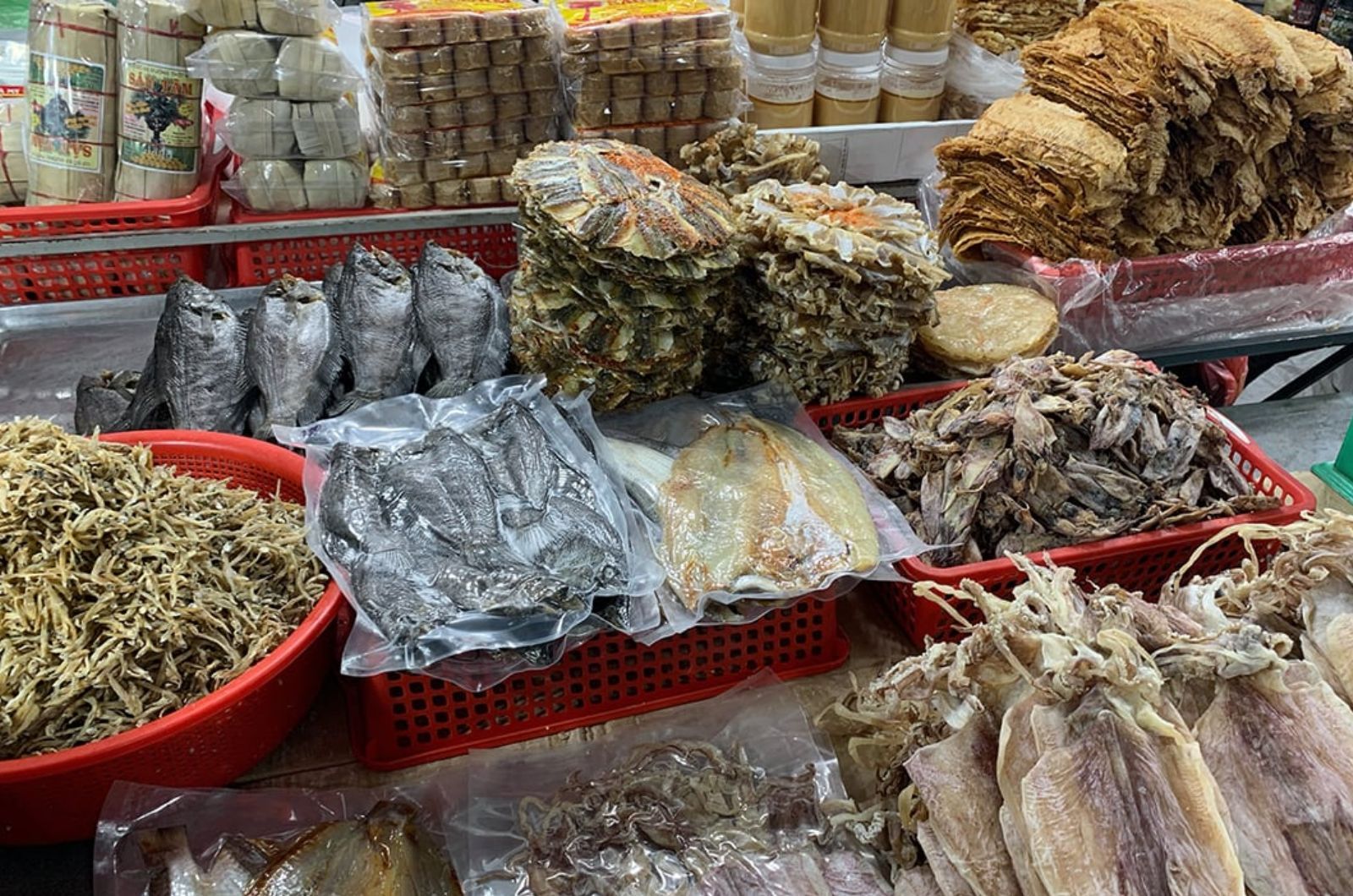 Hải sản khô Phú Quốc 