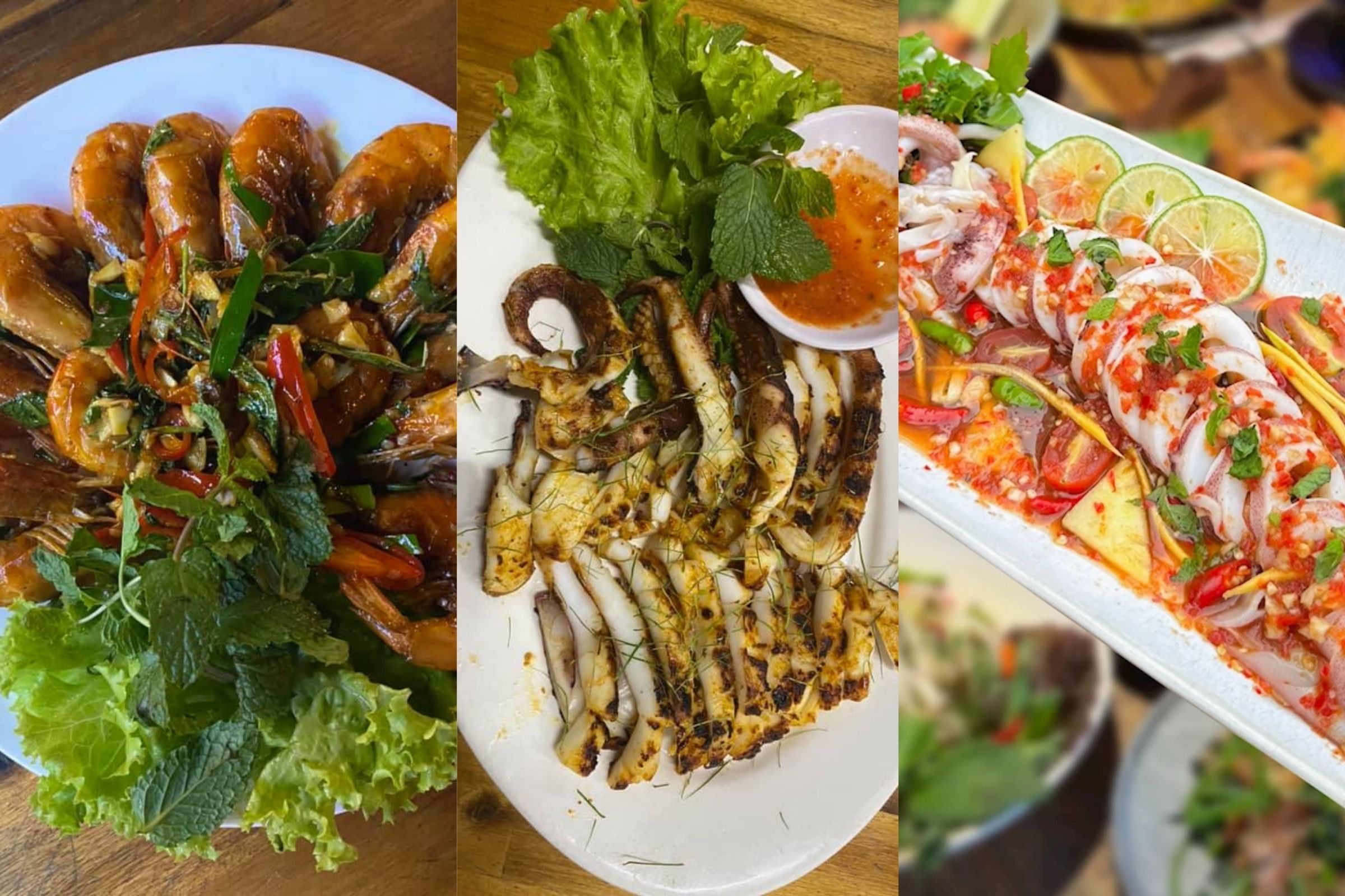 Hải sản nhà hàng Vua Nướng 2