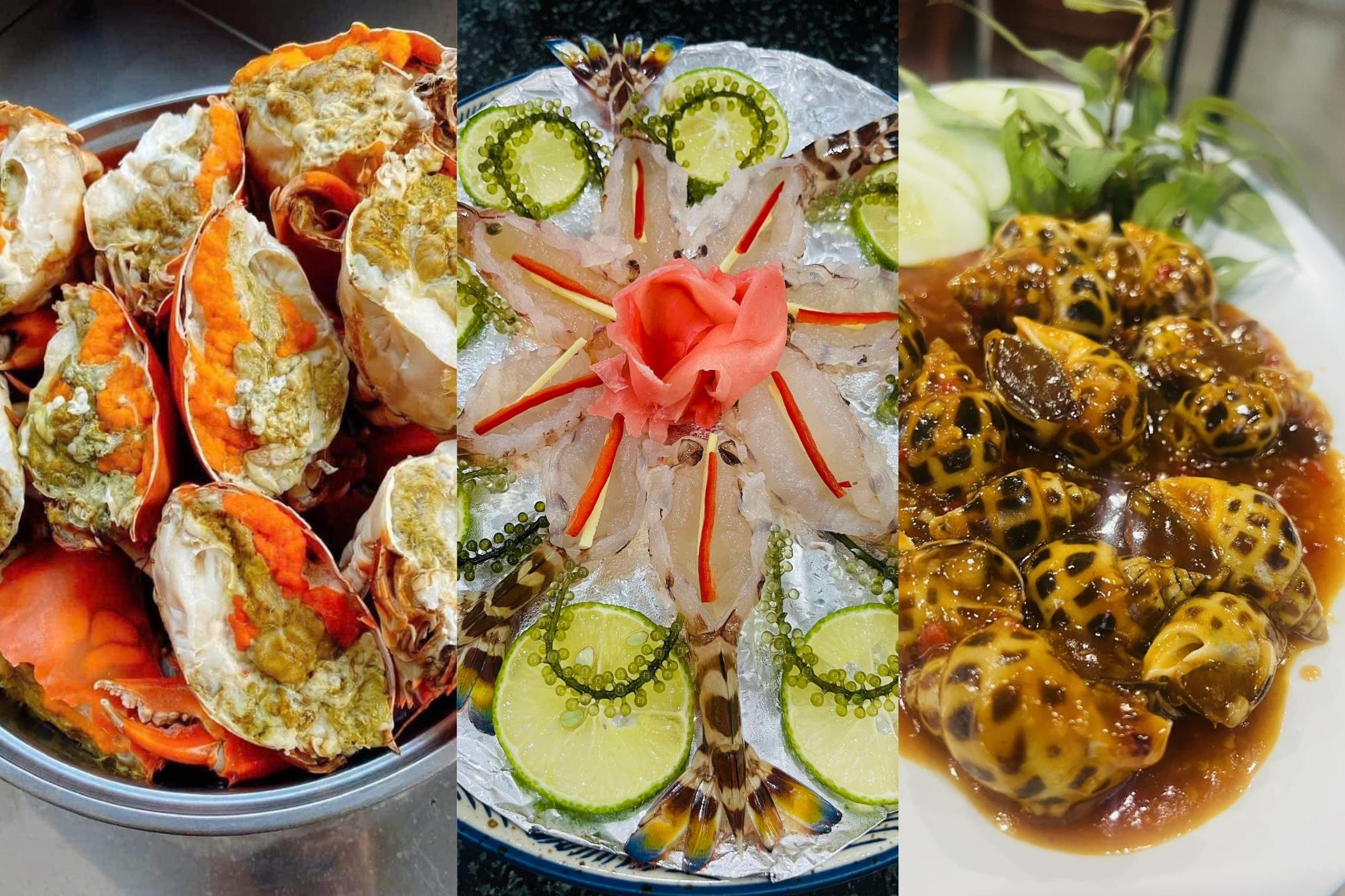 Hải sản Ô Bàn Cờ Cửa Việt