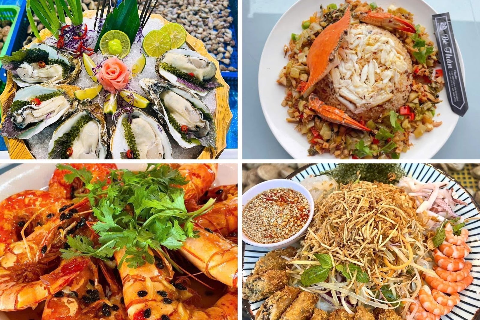 Hải sản ở vịnh Lăng Cô