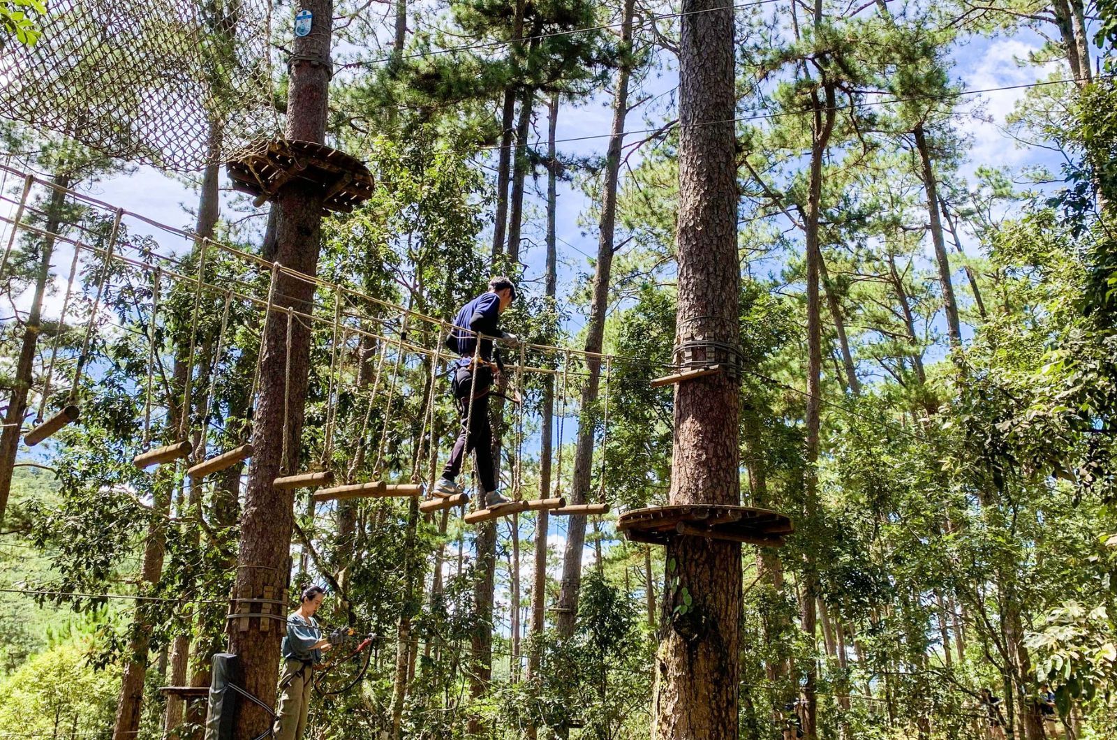 High Rope Course cho teambuilidng 