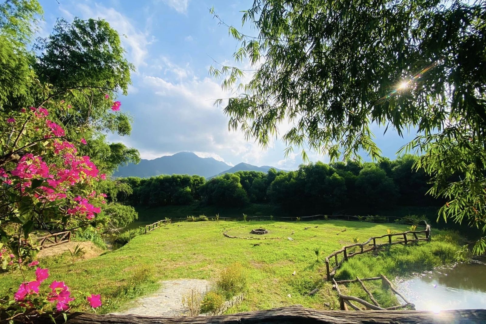 Hòa Bắc có khí hậu mát mẻ quang năm