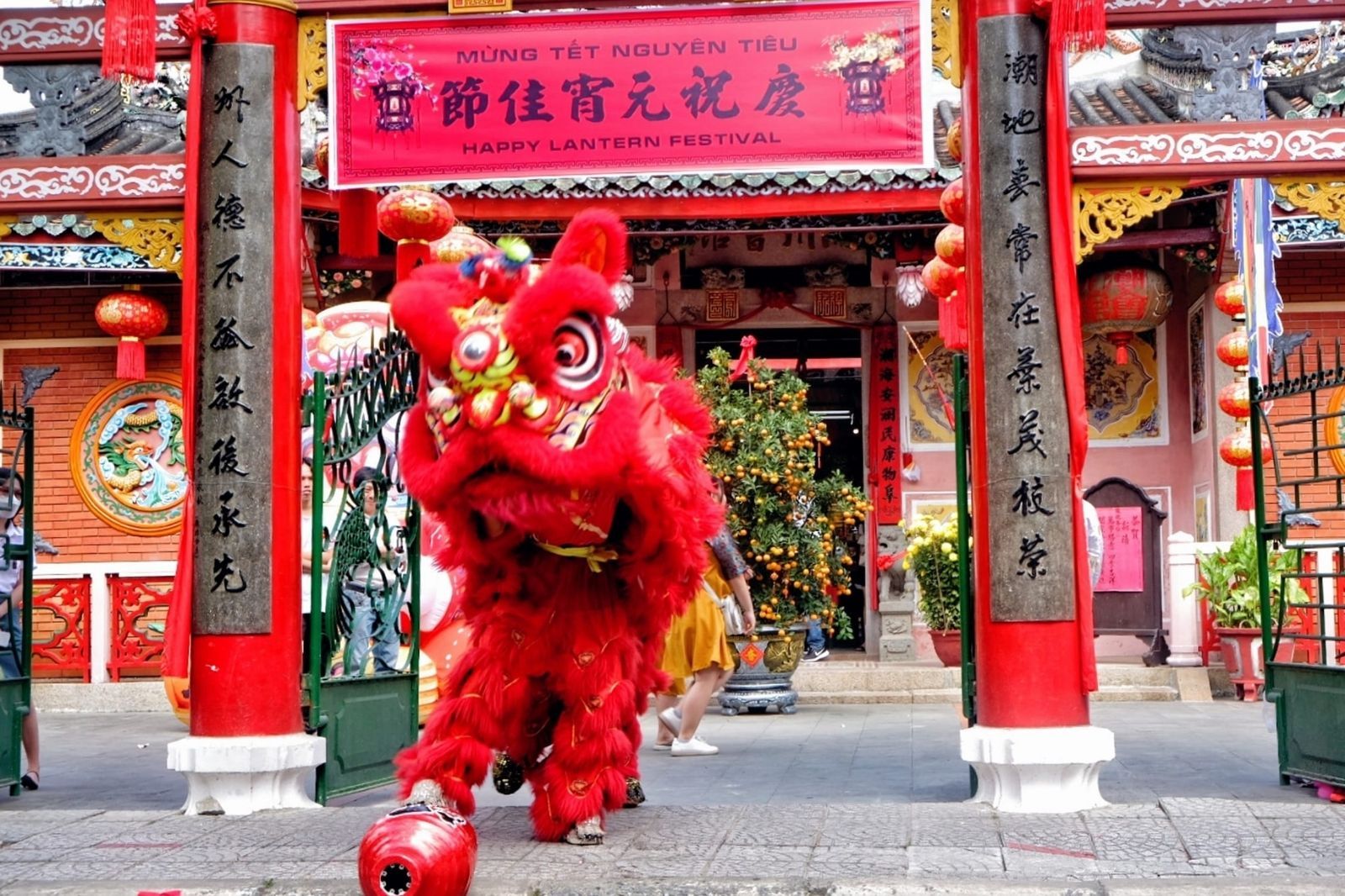 Hội quán Triều Châu vào dịp Tết Nguyên Tiêu  