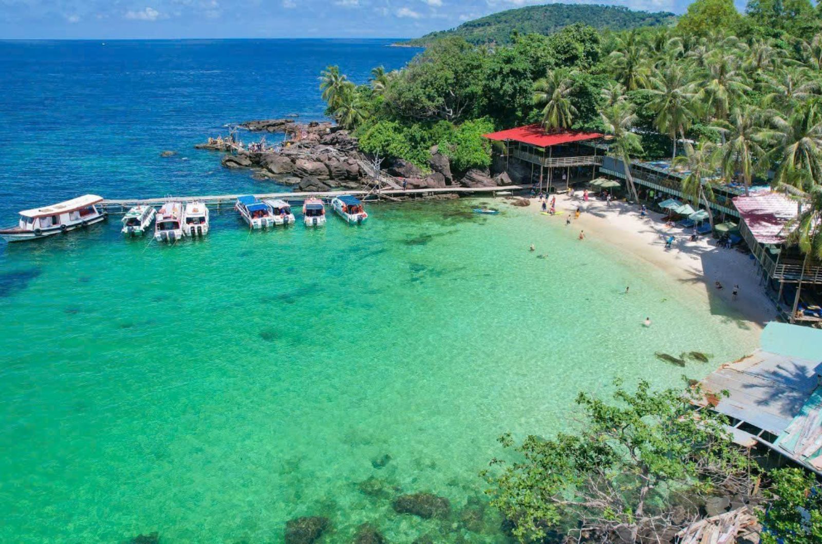 Hòn Thơm là hòn đảo lớn nhất thuộc An Thới