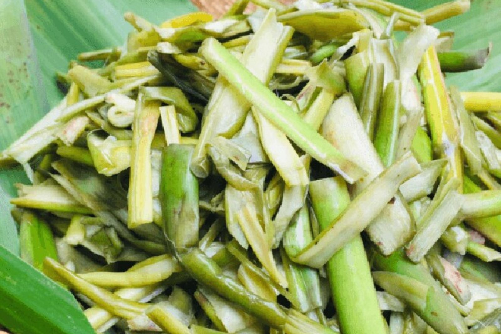 Khi chế biến cần lưu ý kỹ để không bị ngứa bởi nhựa cây