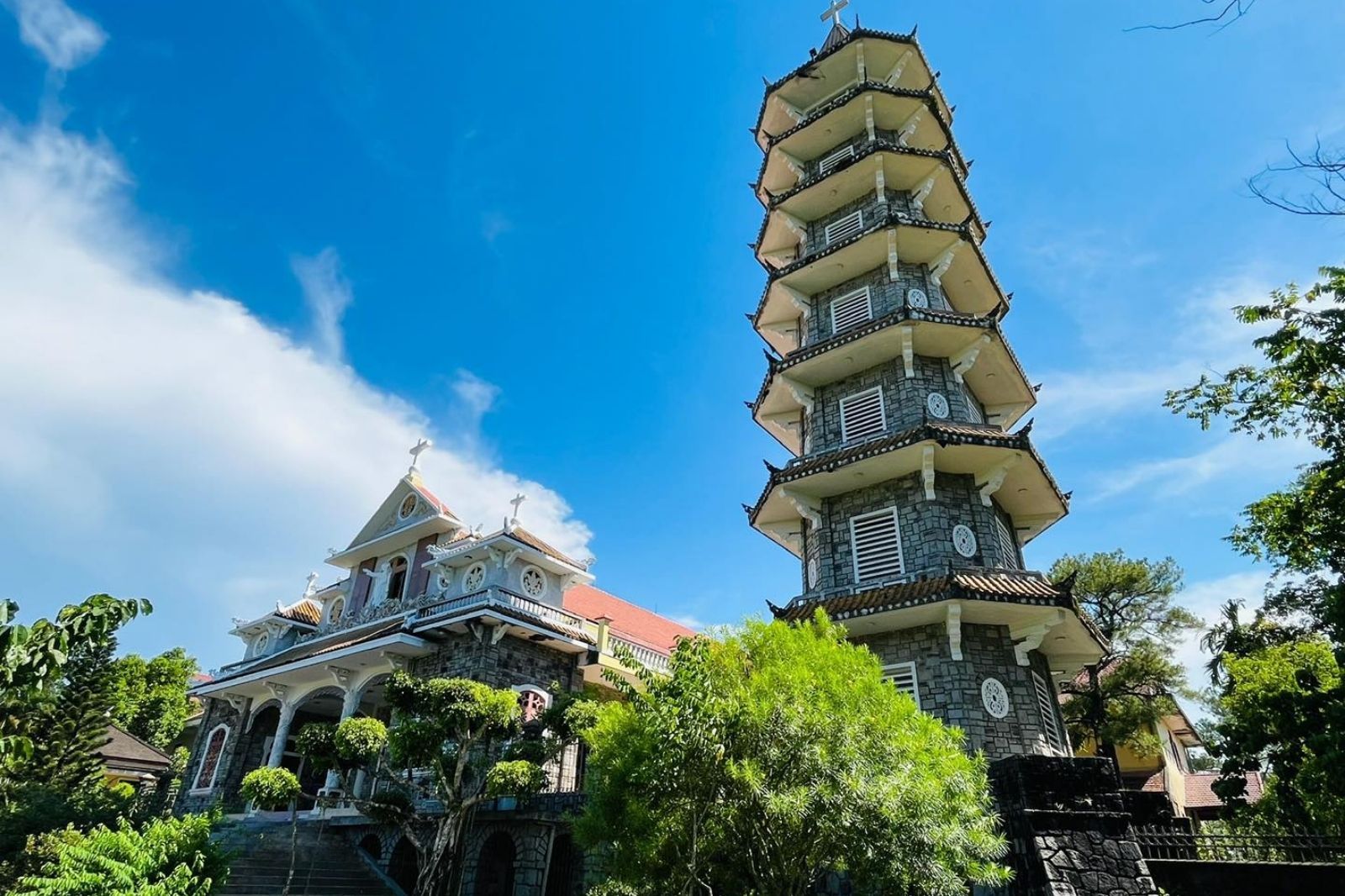 Không gian kiến trúc ở Đan Viện Thiên An