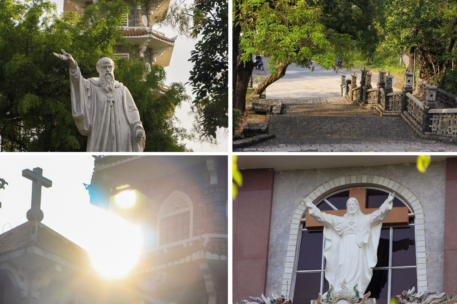 Không gian yên bình ở Đan Viện Thiên An