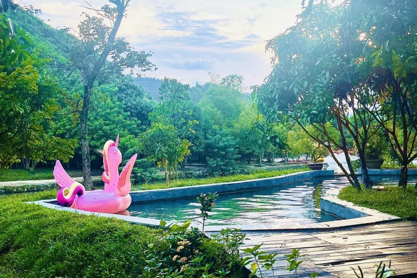 Khu du lịch có khí hậu mát mẻ quanh năm 