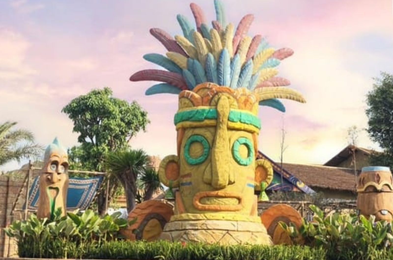 Khu làng Bí Mật nằm trong VinWonders Phú Quốc 