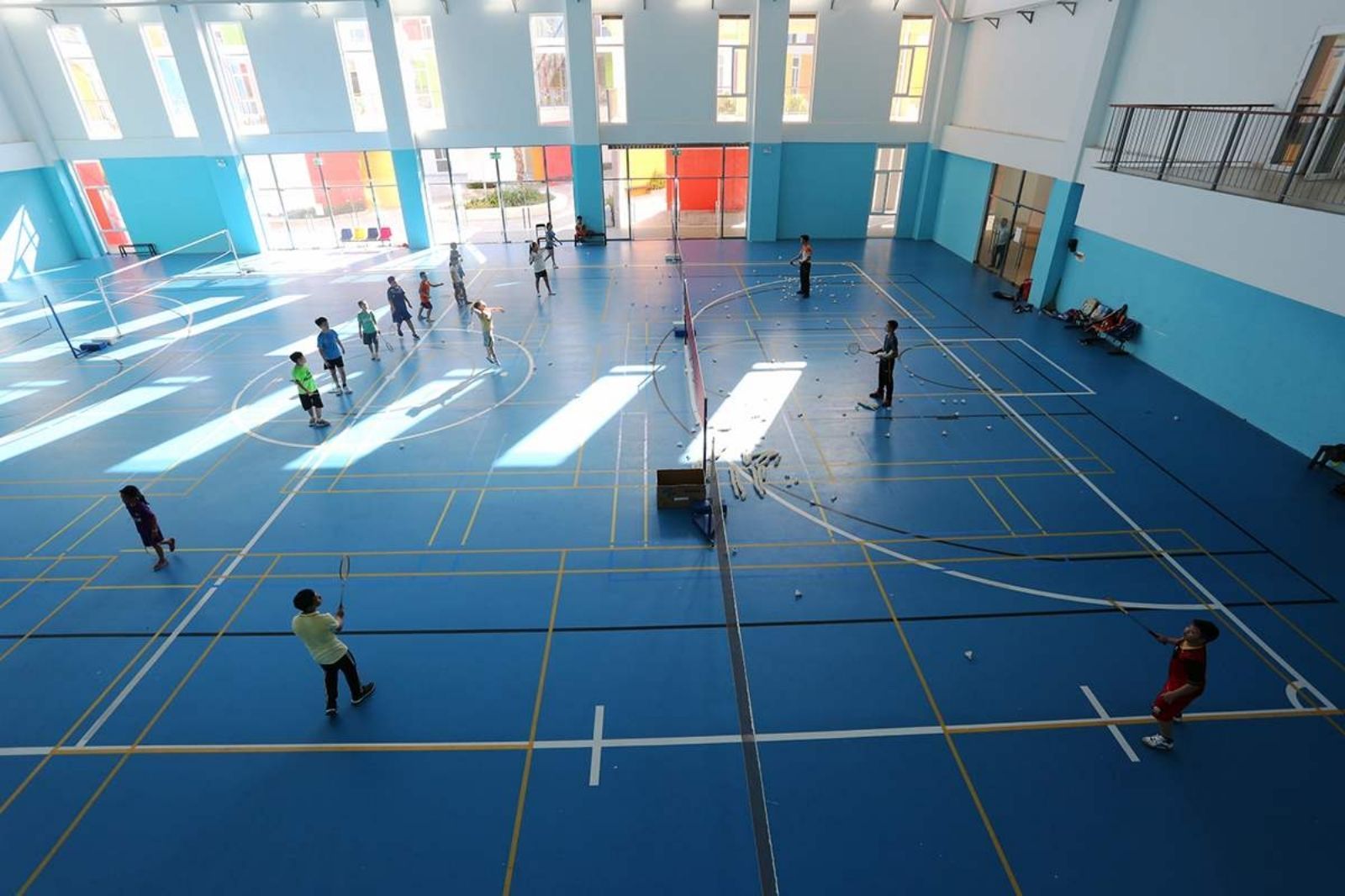 Khu vực bên trong cung văn hóa  