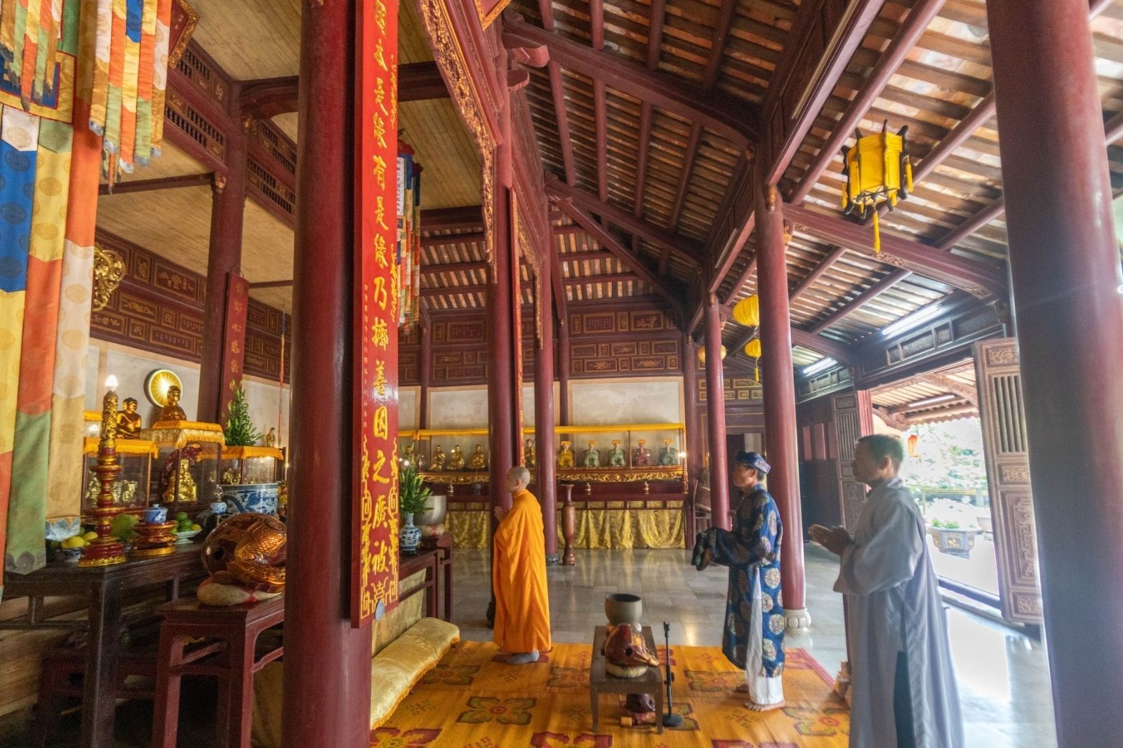 Kiến trúc của chùa mang đậm phong cách triều Nguyễn