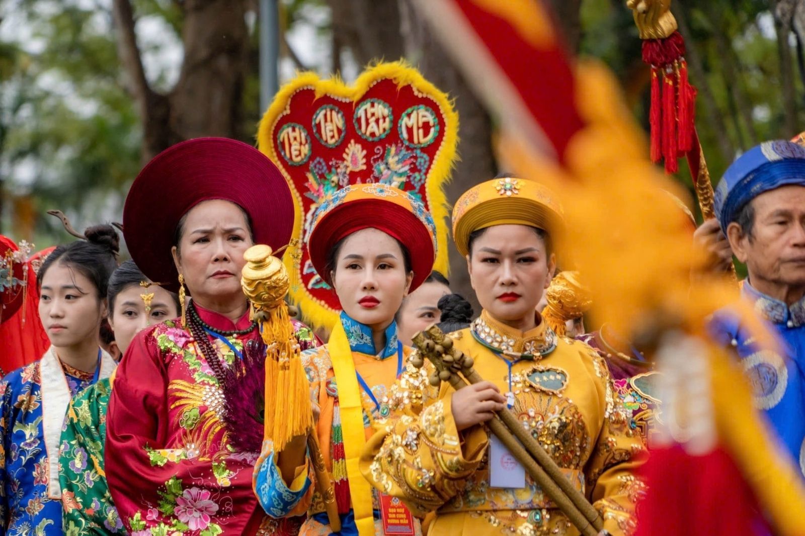 Lễ hội diễn ra vào tháng 7 âm lịch