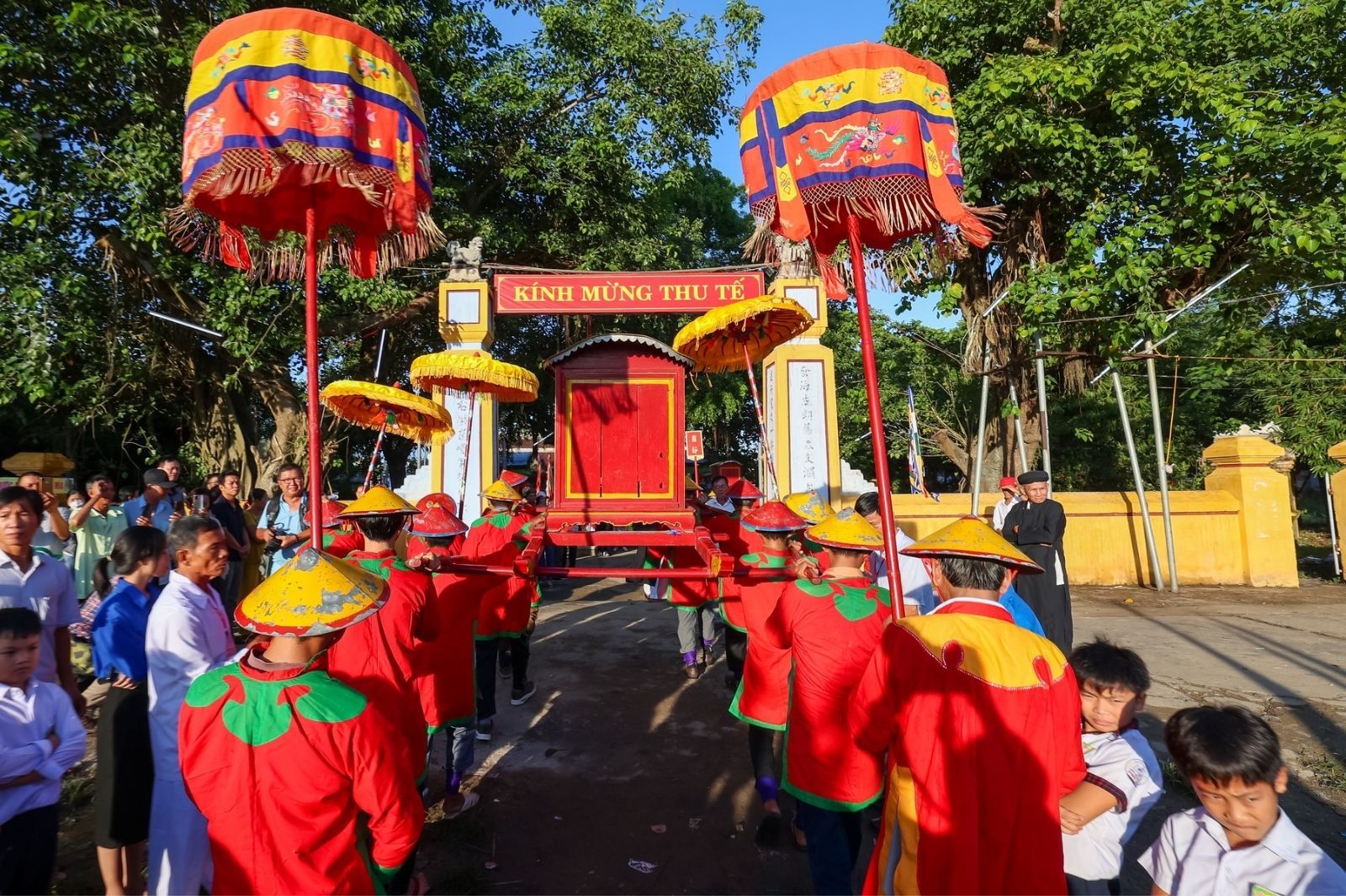 Lễ Thu tế là một nghi lễ quan trọng của làng An Truyền  