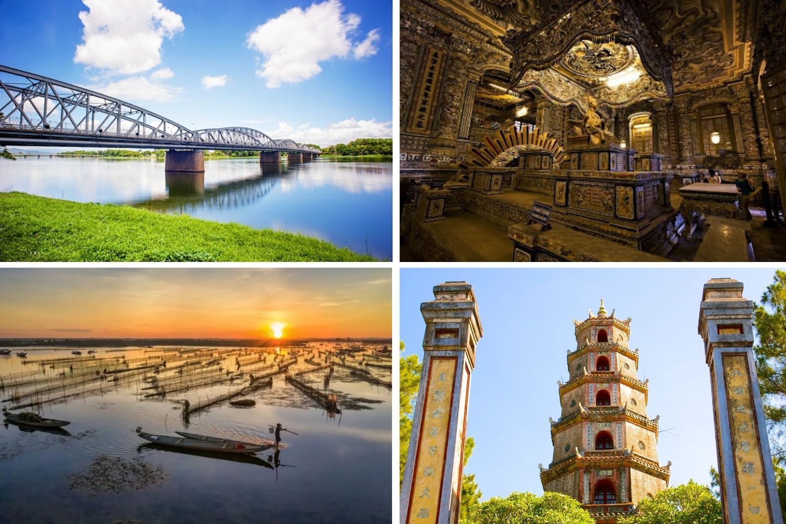 Lịch trình gợi ý những địa điểm du lịch nổi tiếng ở Huế 