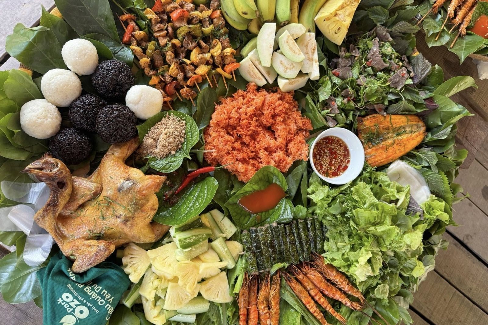 Mẹt đồ ăn ở Ozo Park