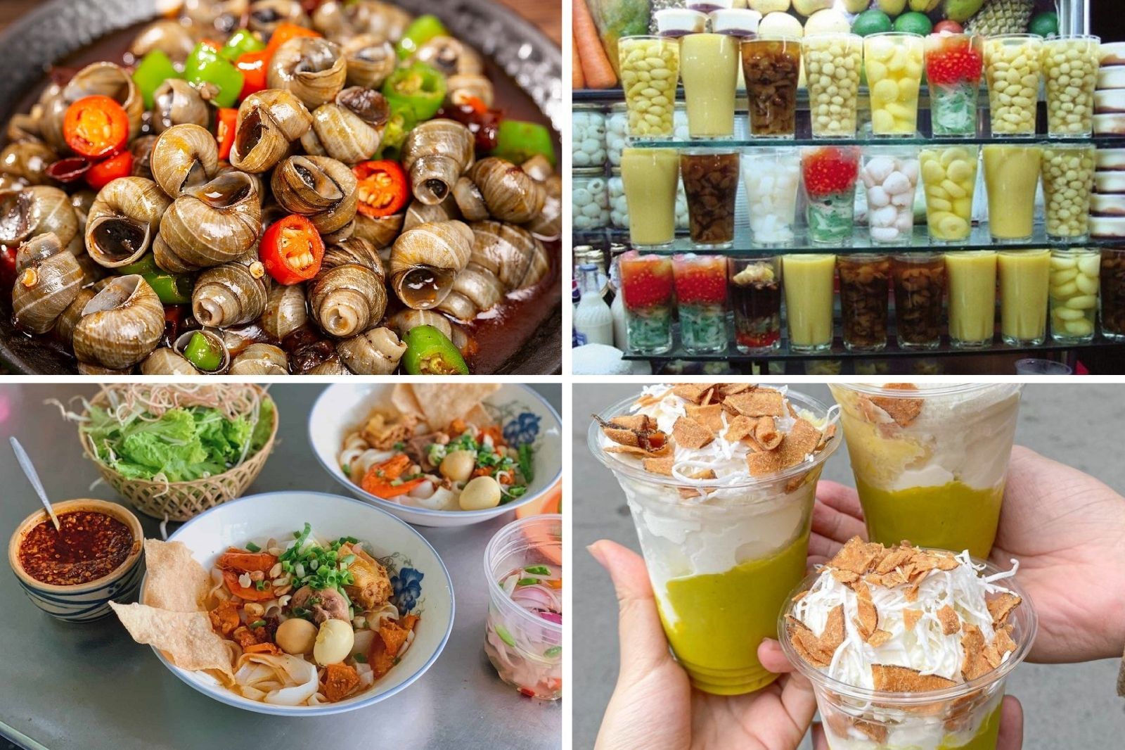 Chợ Cồn hội tủ đa dạng món ăn