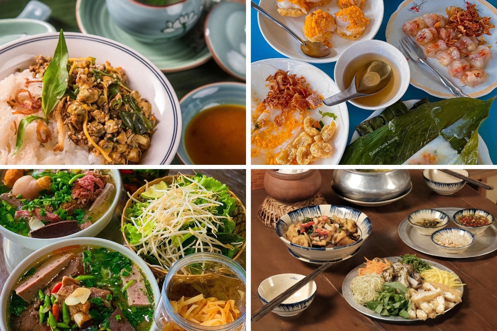 Trời mưa ở Huế rất lý tưởng để thưởng thức các món ăn ngon