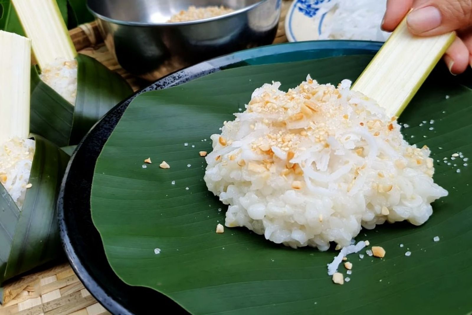 Món bắp hầm được chế biến đơn giản