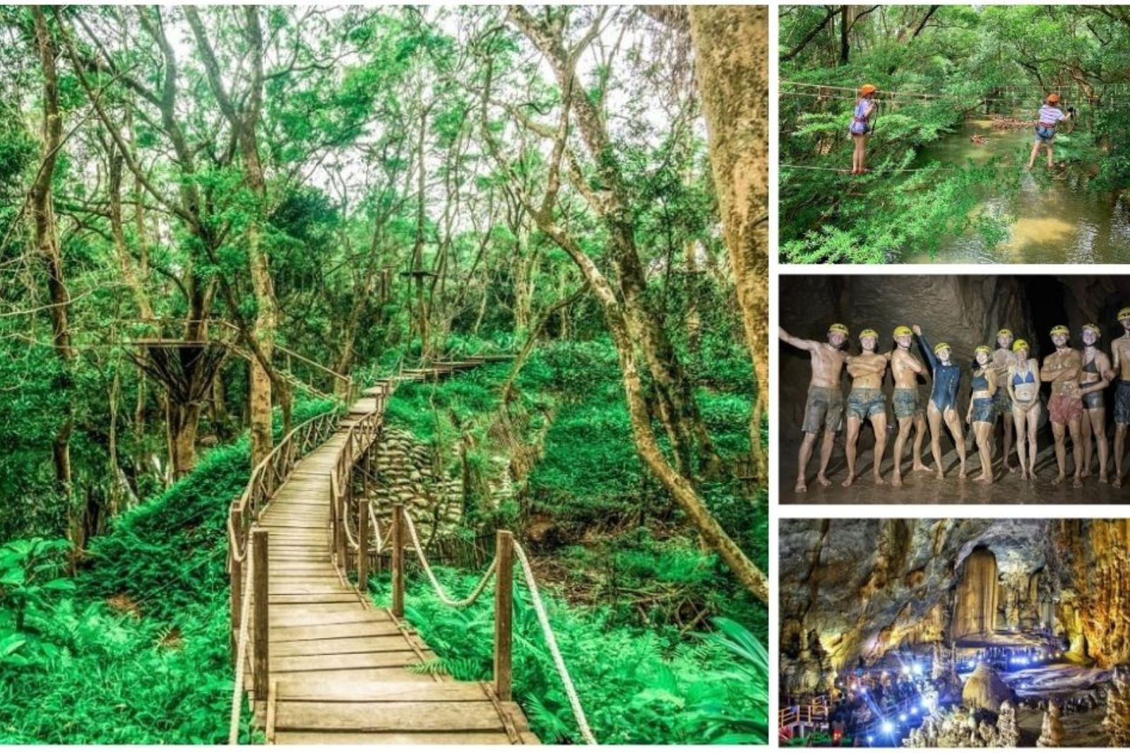 Tour một ngày kết hợp nhiều điểm du lịch 