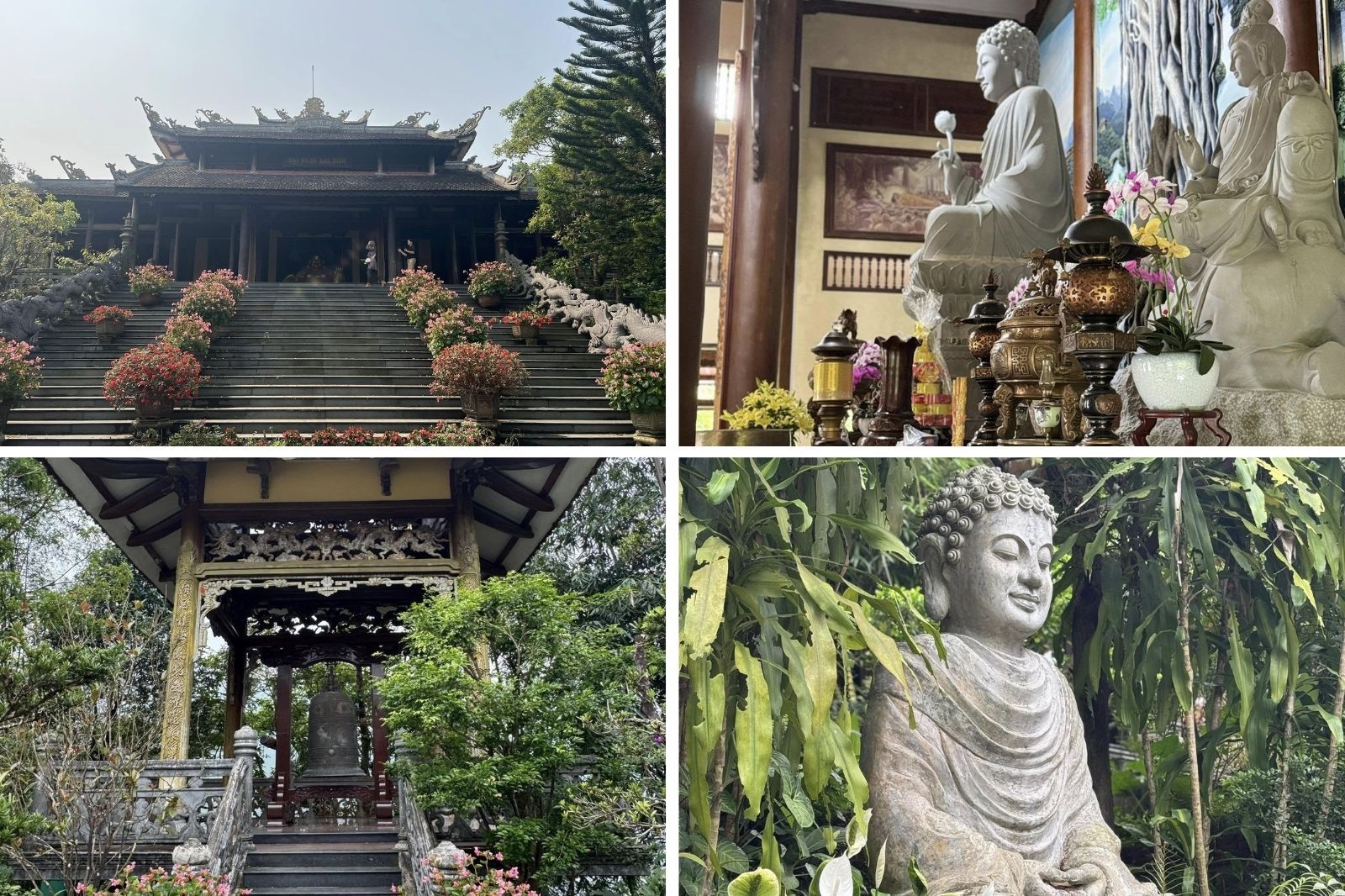 Một số công trình kiến trúc ở Thiền Viện Trúc Lâm Bạch Mã