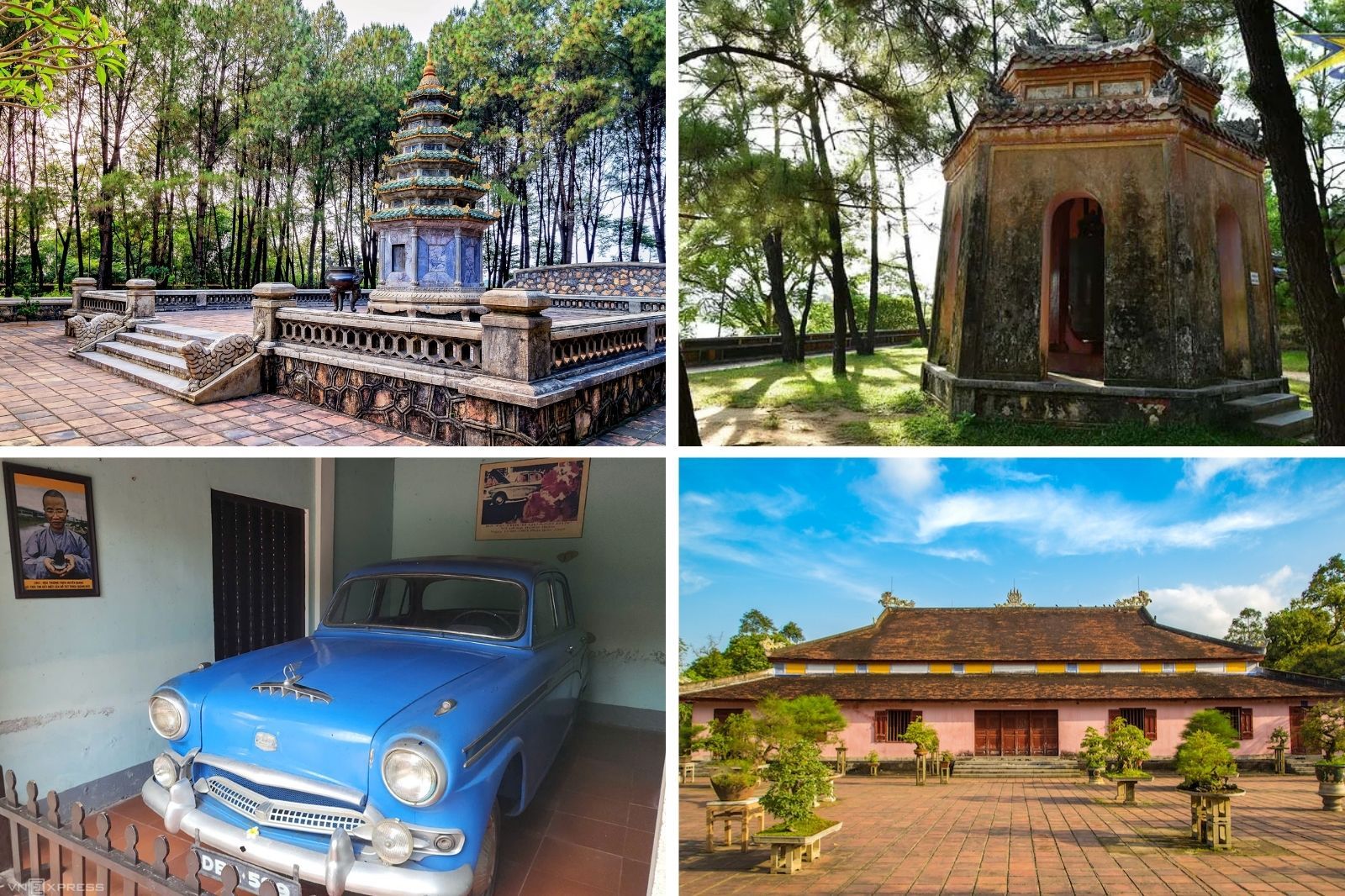 Một số công trình kiến trúc tại chùa 